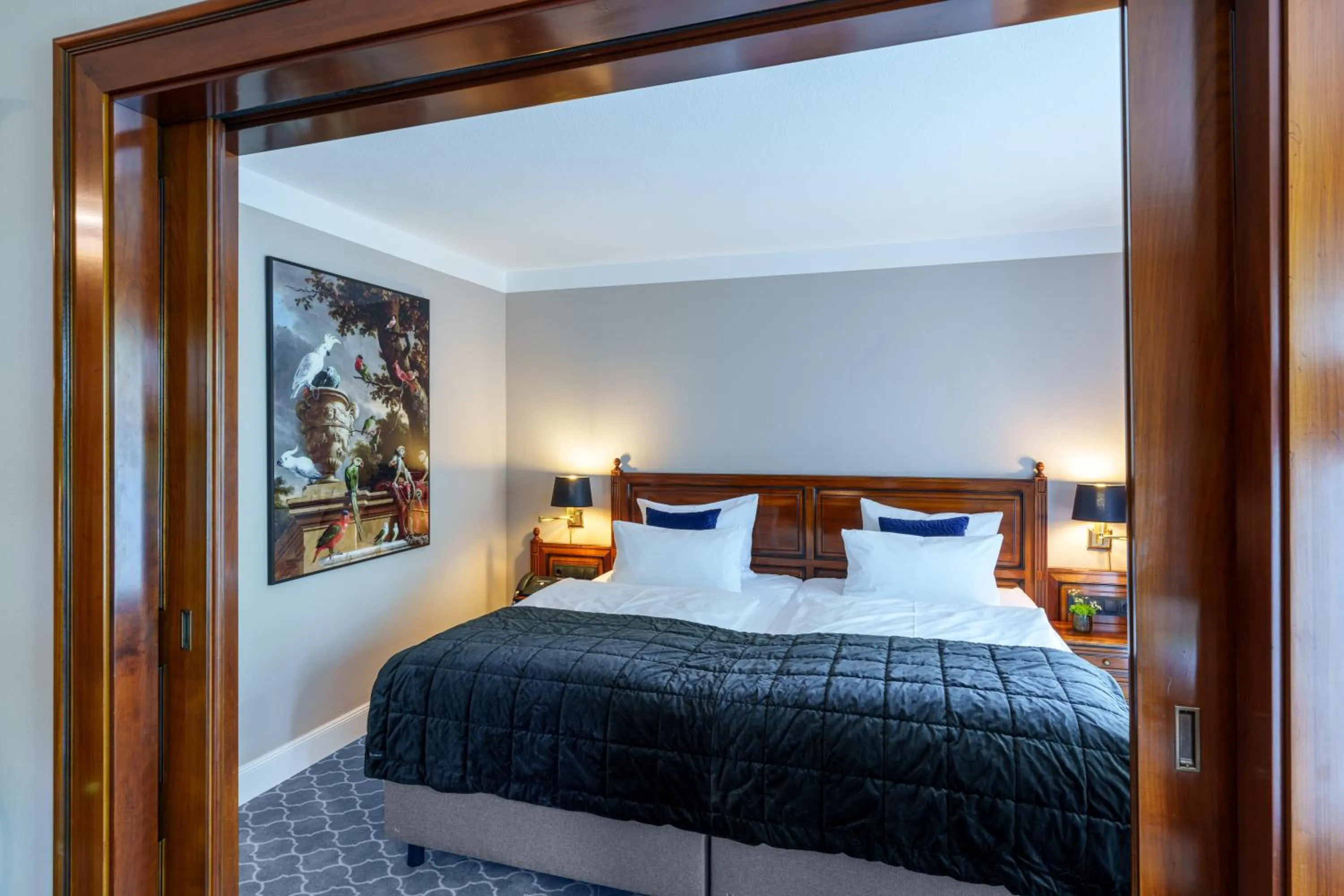 Photo of the whole room, Bed in Parkhotel Engelsburg - 4 Sterne Superior