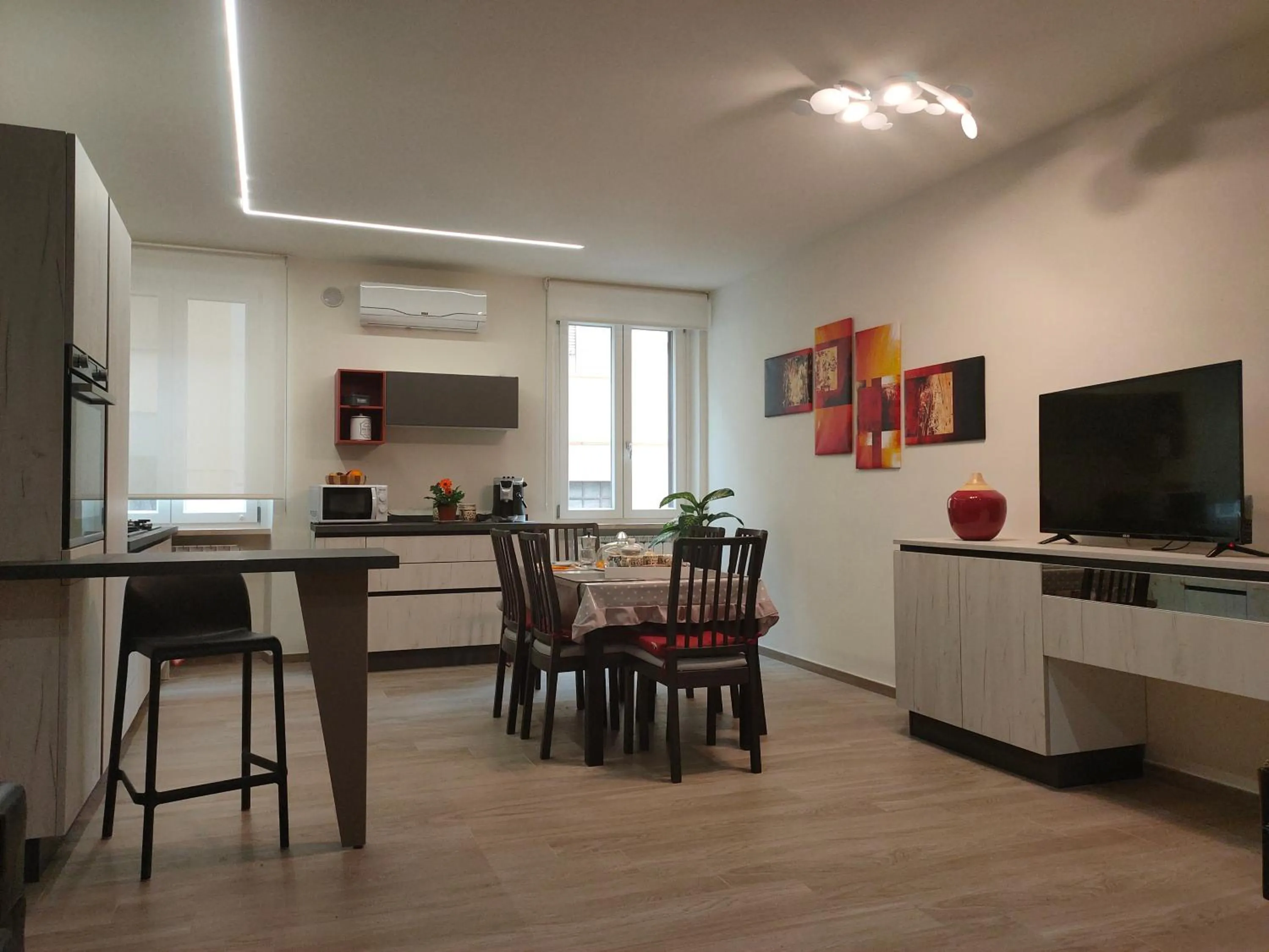 Seating area in B&b La Rocca