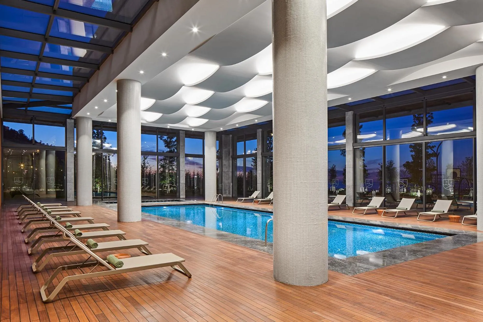 Swimming pool in Ricosta Hotel