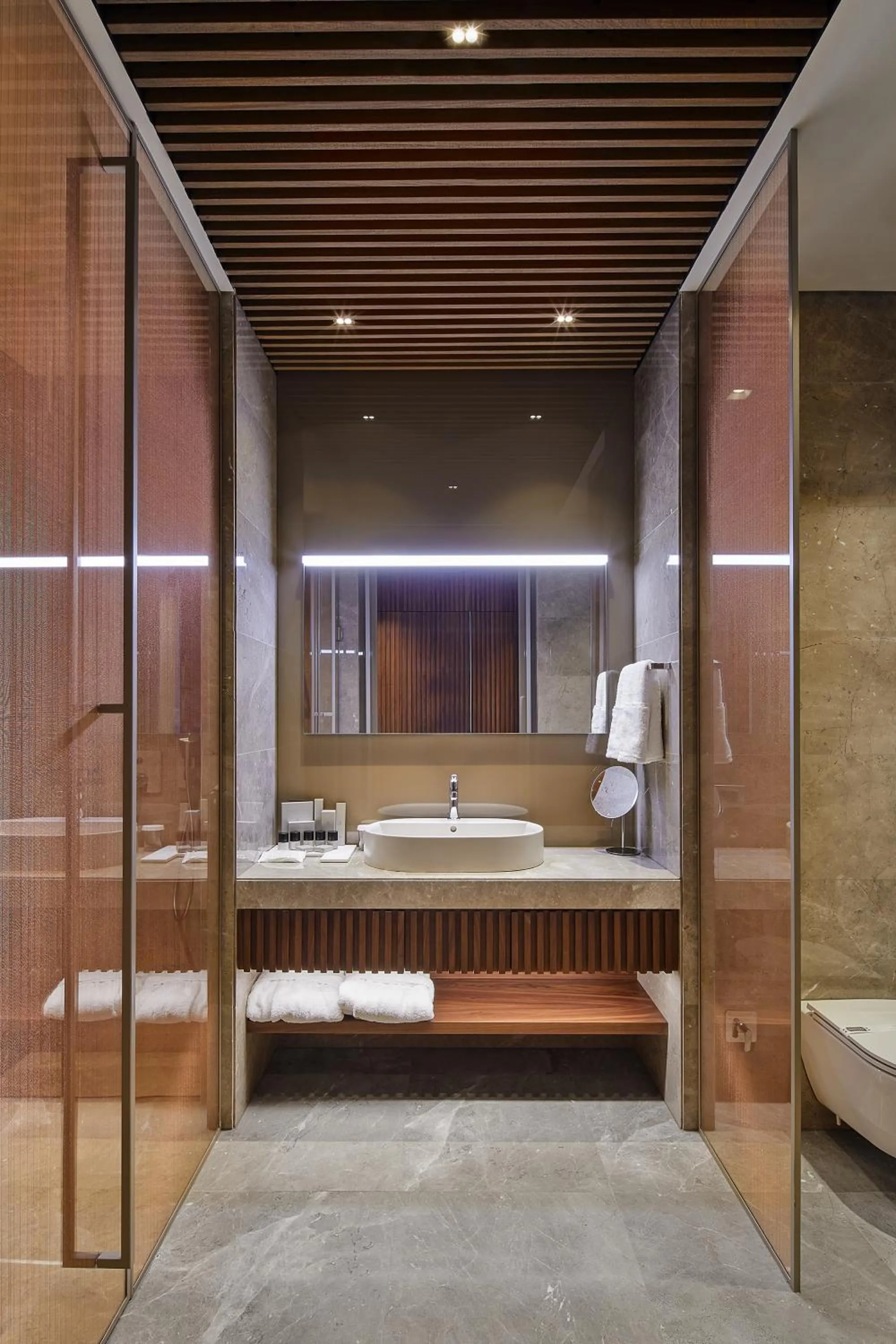 Bathroom in Ricosta Hotel