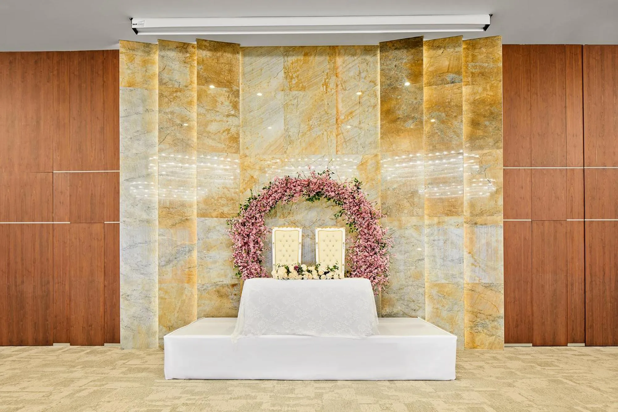 Decorative detail, Bed in Ricosta Hotel