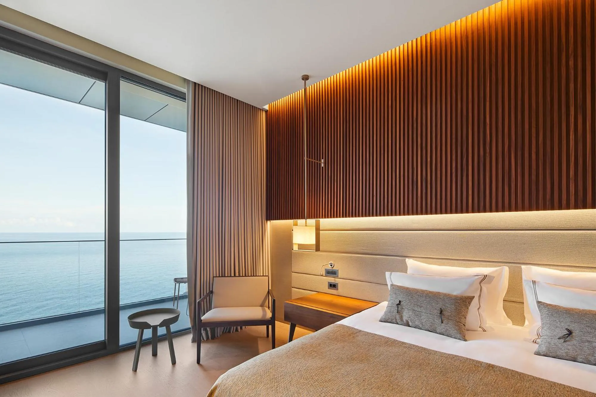 Bed in Ricosta Hotel