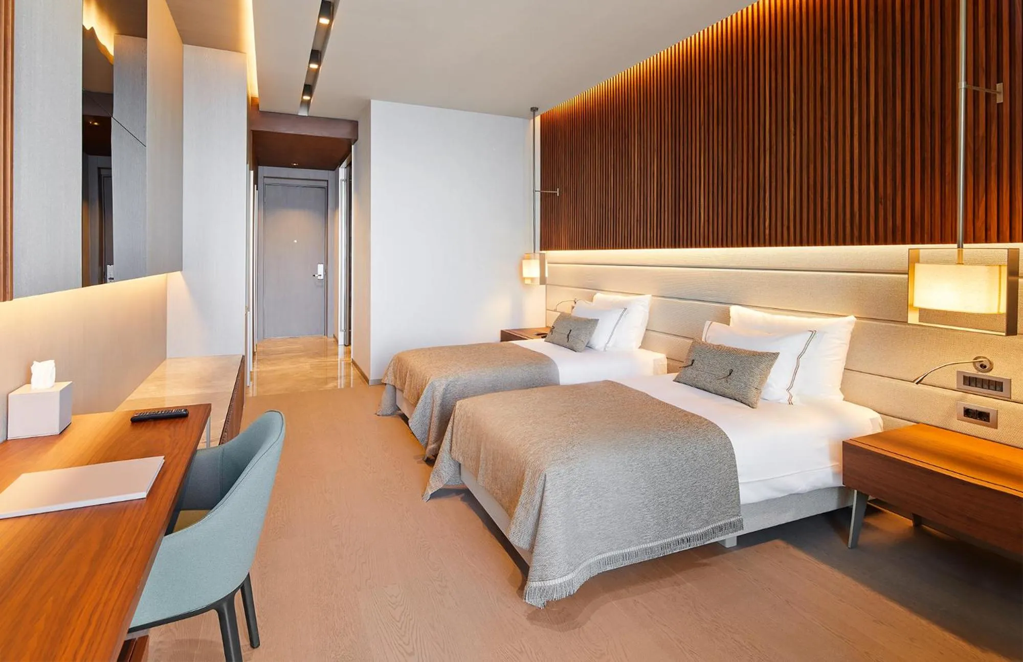 Bed in Ricosta Hotel