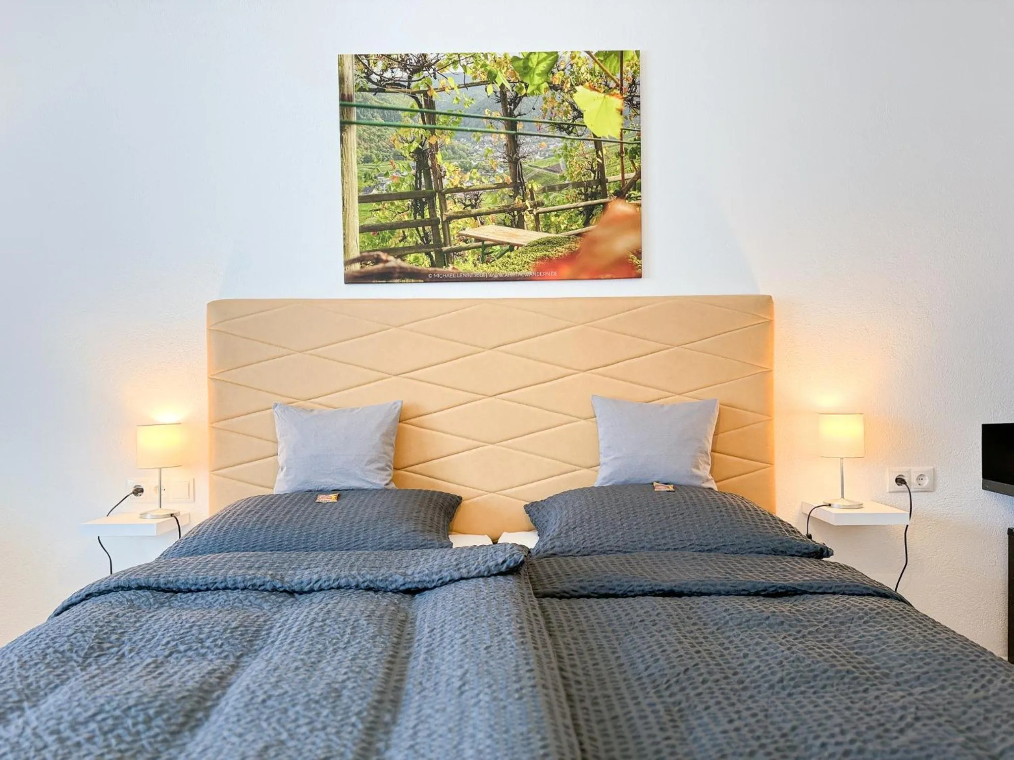 Bed in AhrPart Hotel Central