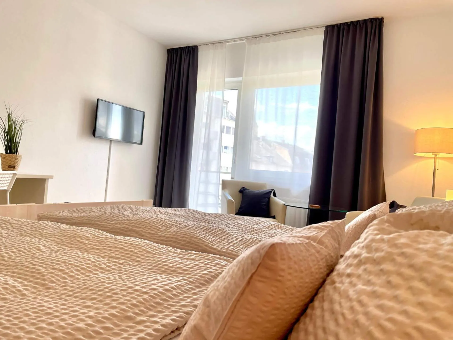 Photo of the whole room, Bed in AhrPart Hotel Central