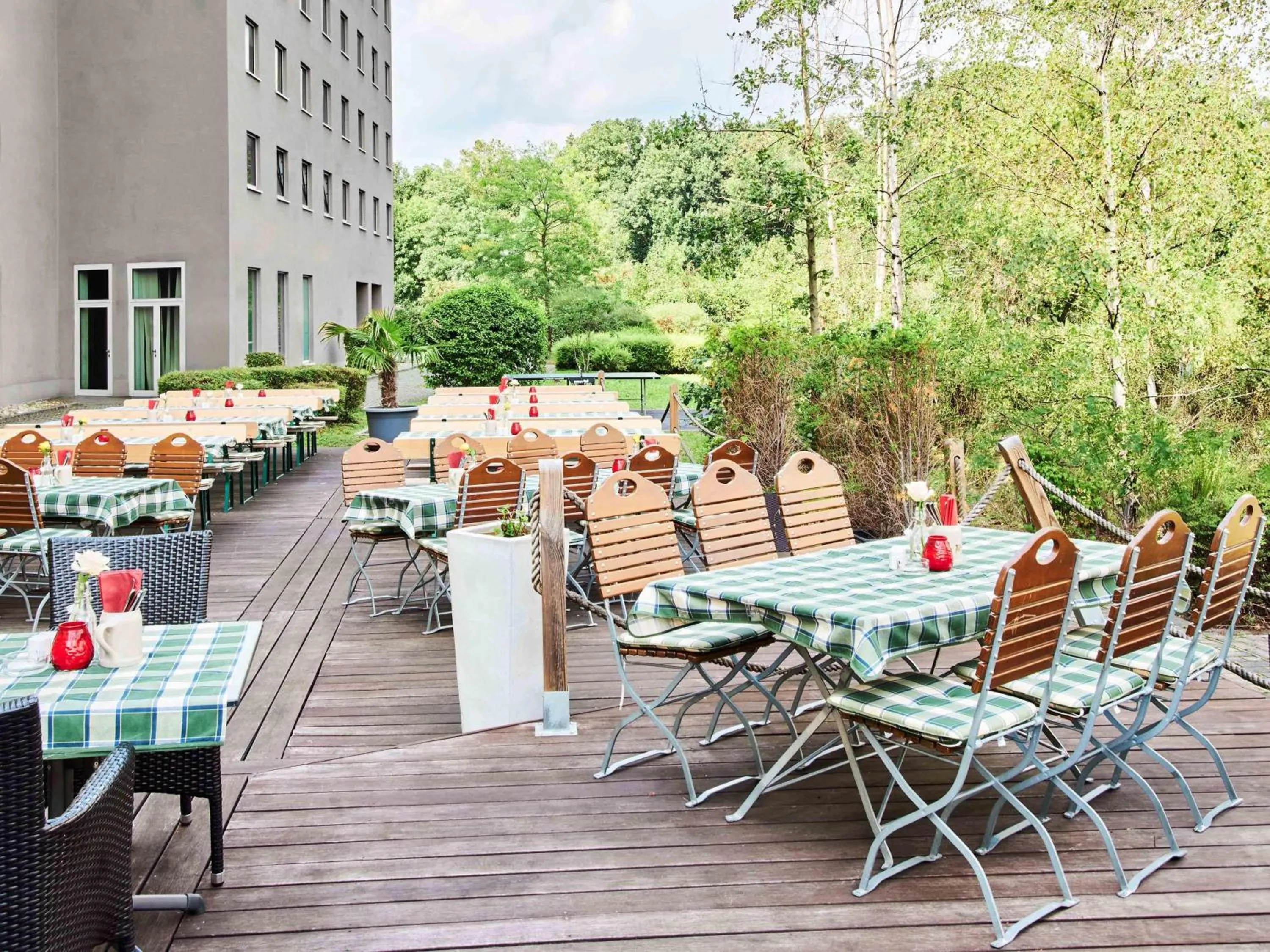 Balcony/Terrace in B&B Hotel Frankfurt-Messe
