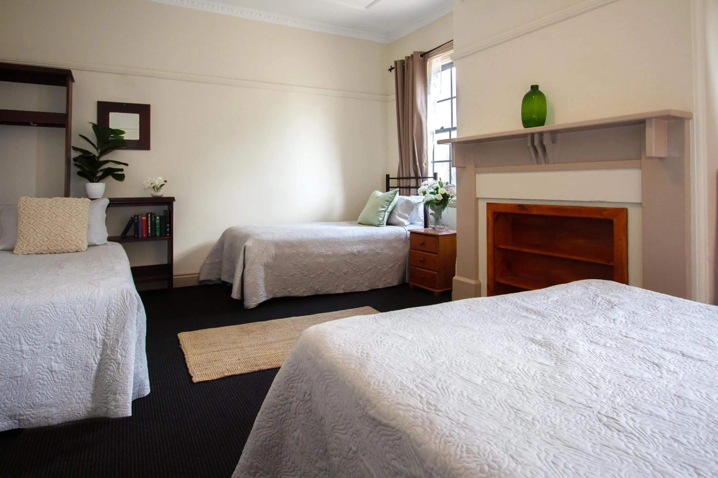 Bed in The Globe Hotel, Rylstone