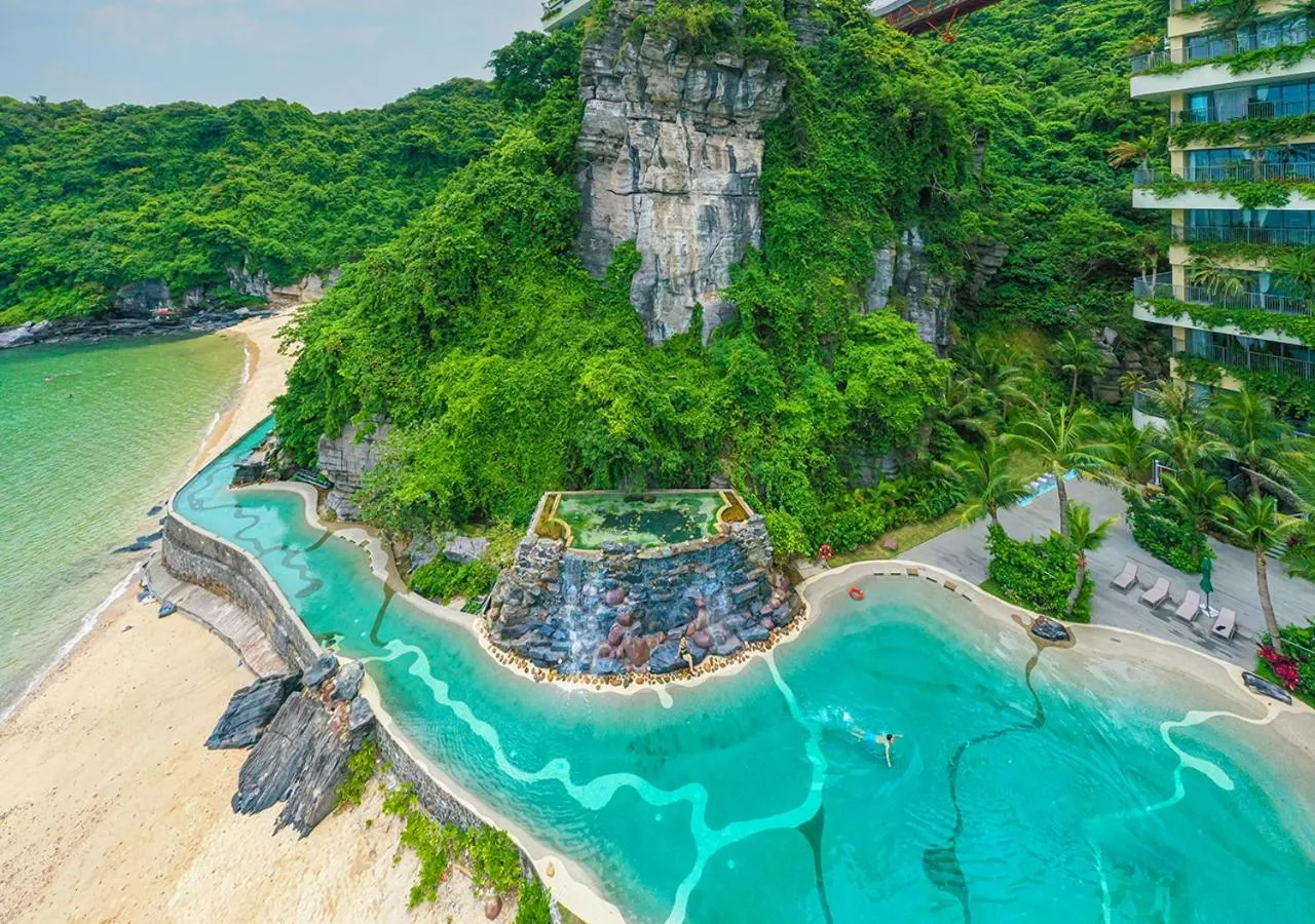 Property building in Flamingo Cát Bà Resort Managed by Flamingo Hotels & Resorts