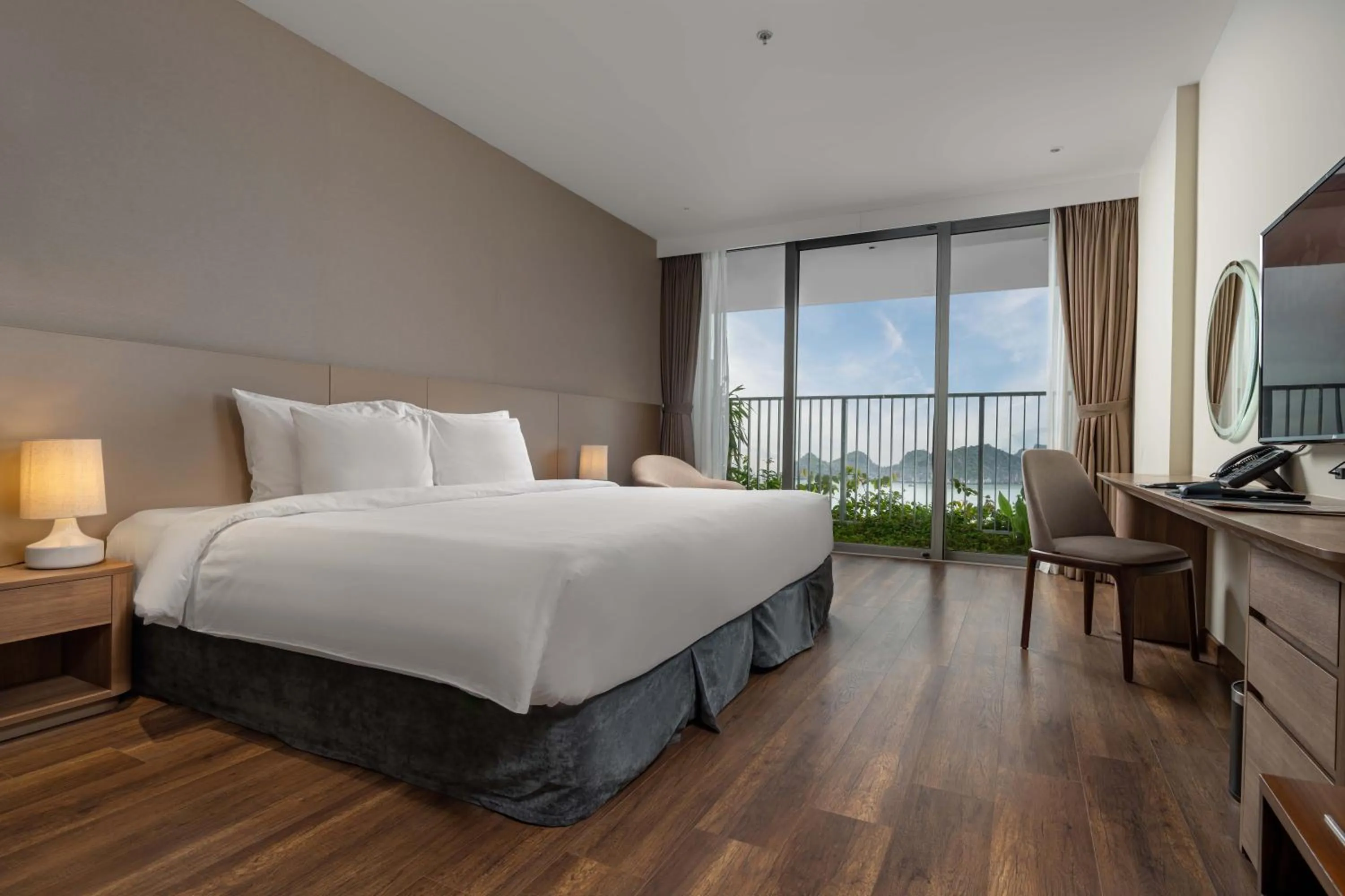 Bedroom, Bed in Flamingo Cát Bà Resort Managed by Flamingo Hotels & Resorts