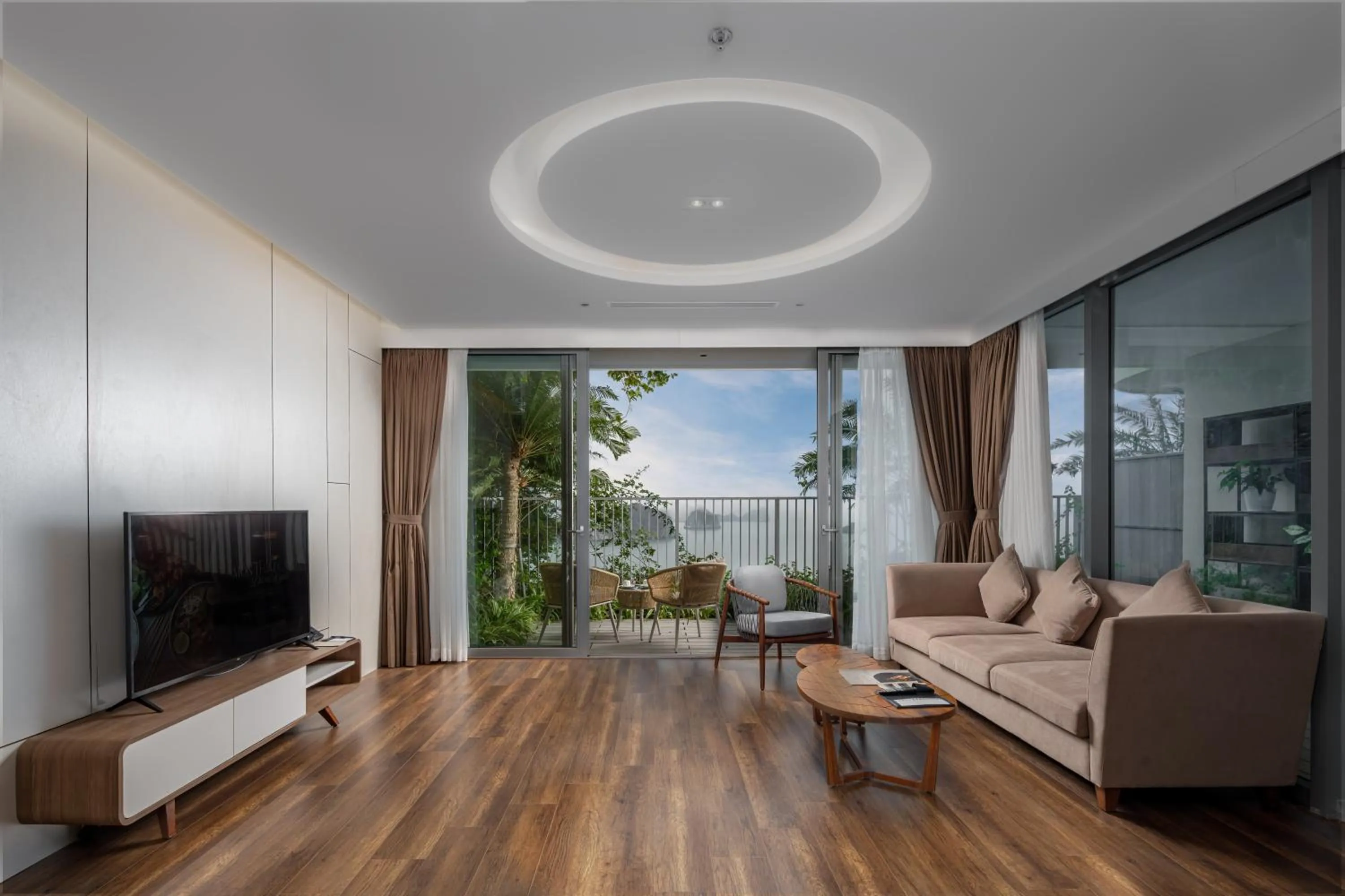 Living room in Flamingo Cát Bà Resort Managed by Flamingo Hotels & Resorts