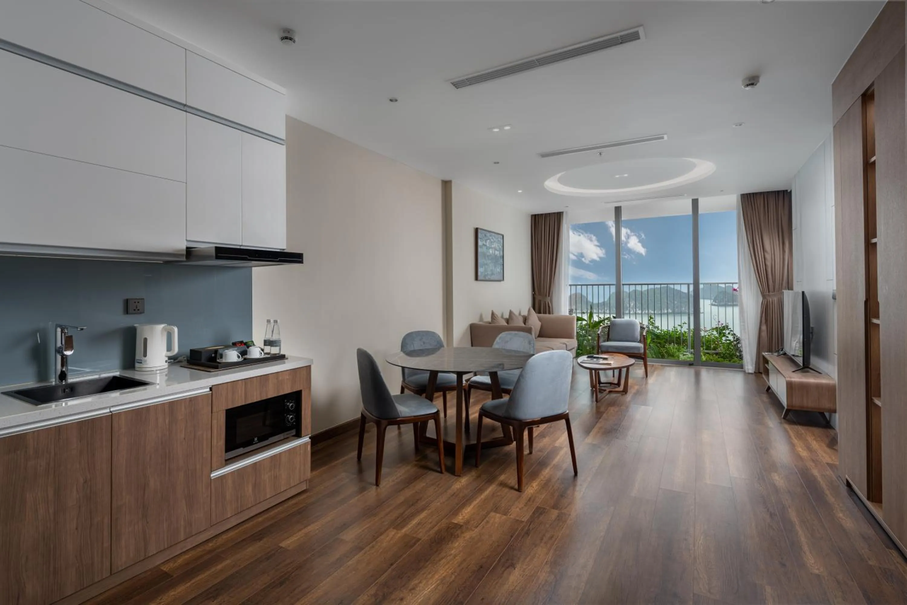 Living room in Flamingo Cát Bà Resort Managed by Flamingo Hotels & Resorts