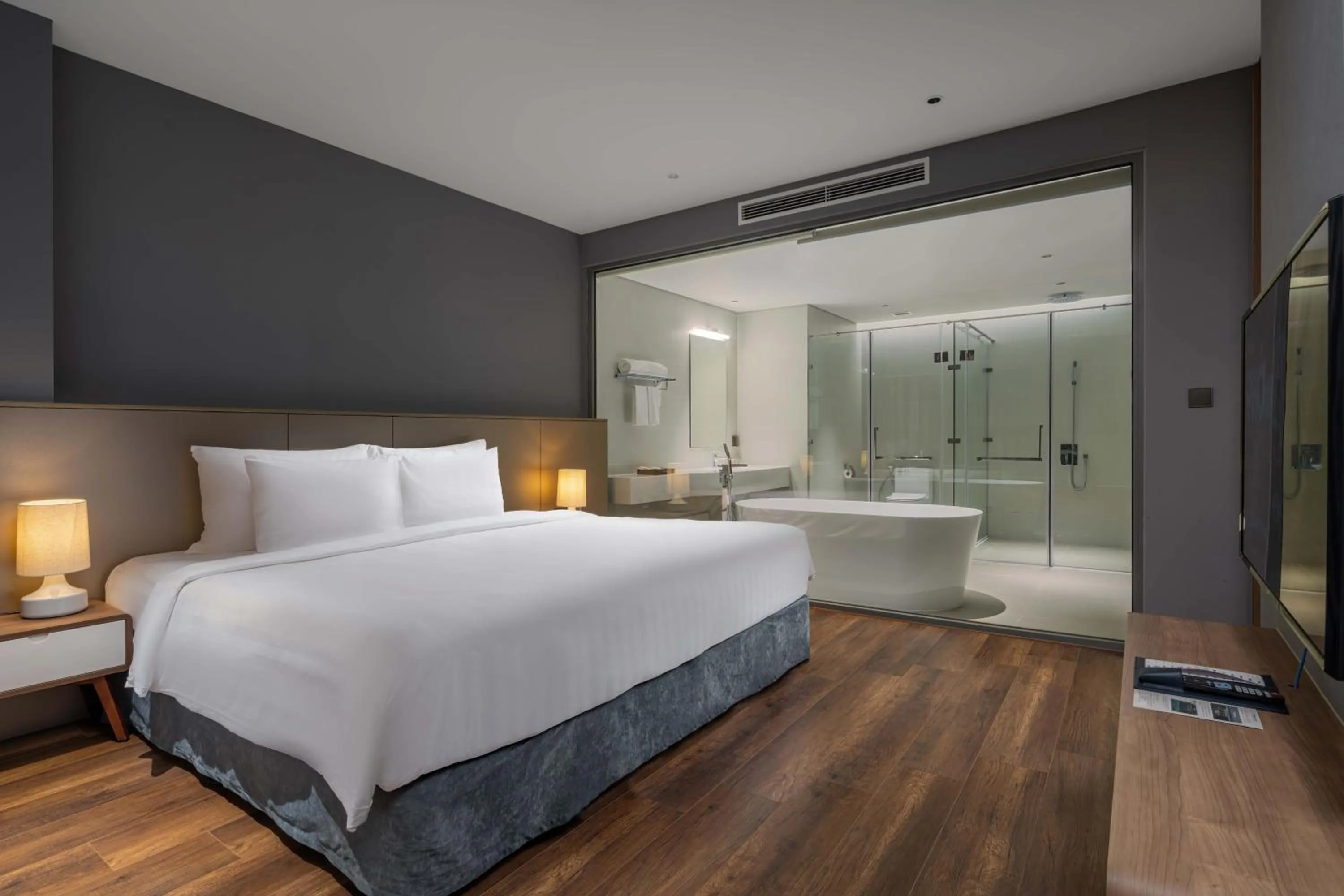 Bedroom, Bed in Flamingo Cát Bà Resort Managed by Flamingo Hotels & Resorts