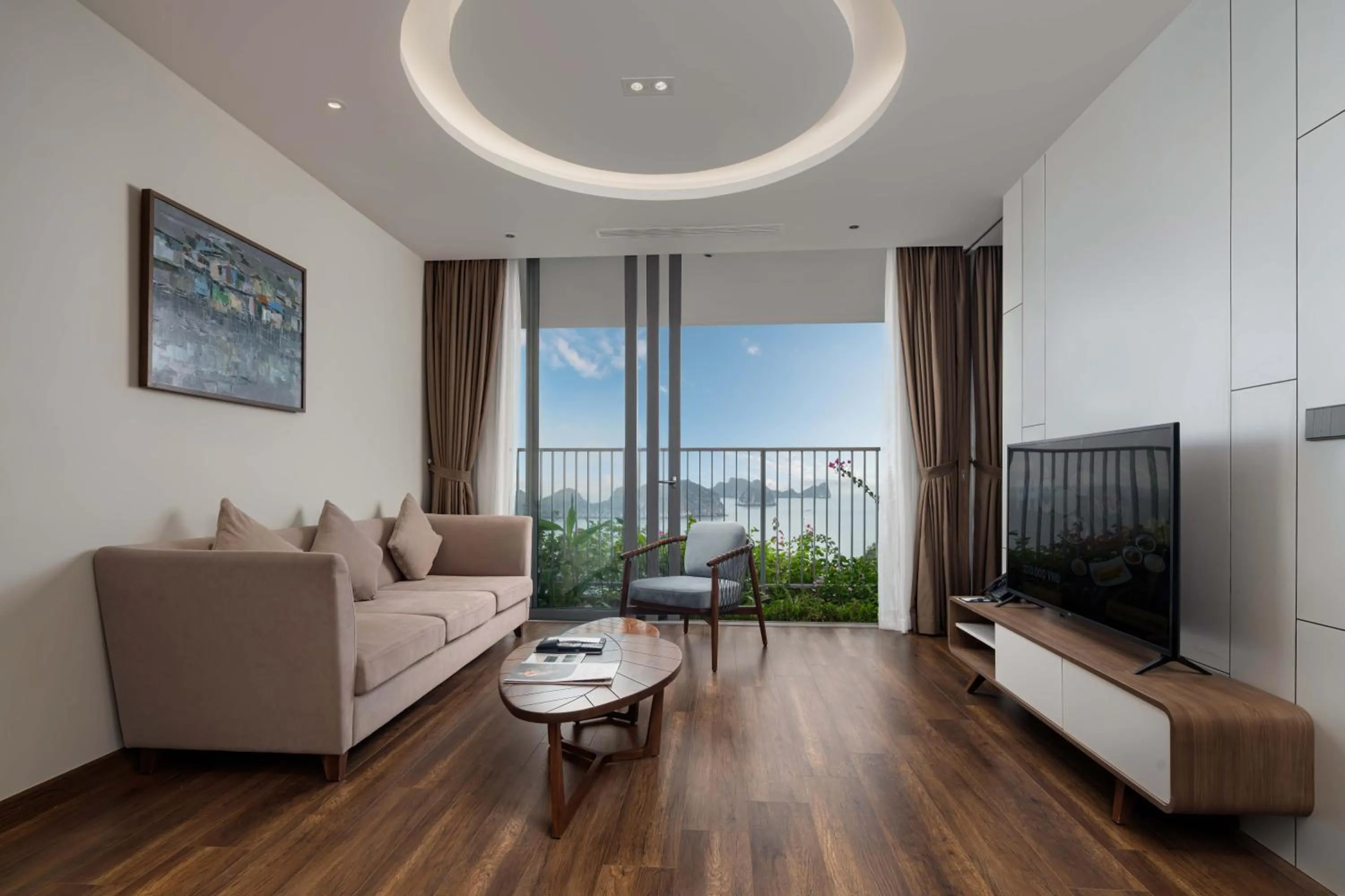Living room in Flamingo Cát Bà Resort Managed by Flamingo Hotels & Resorts