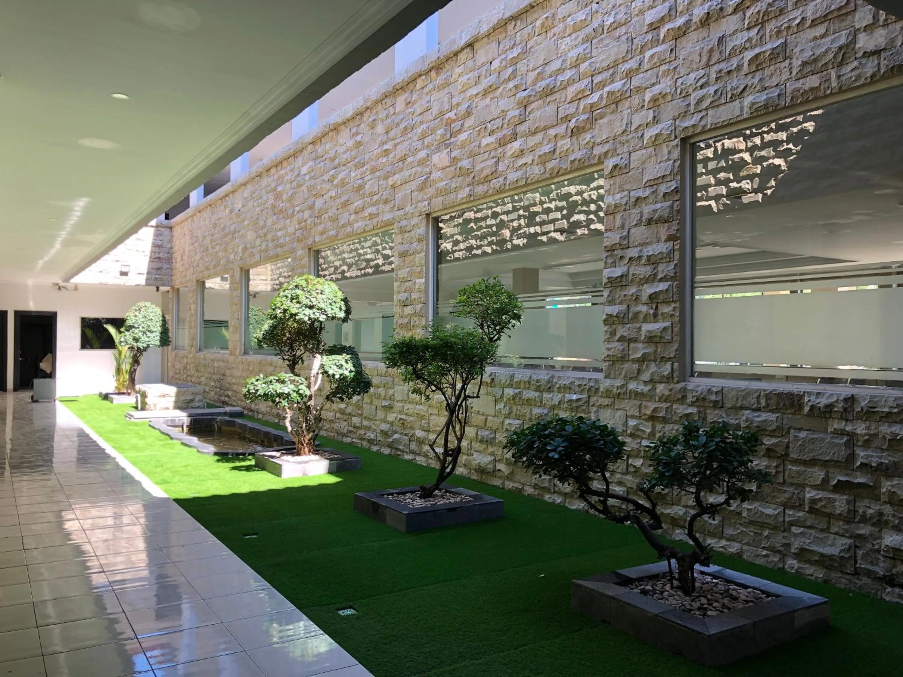 Garden in Hotel Sinar 3