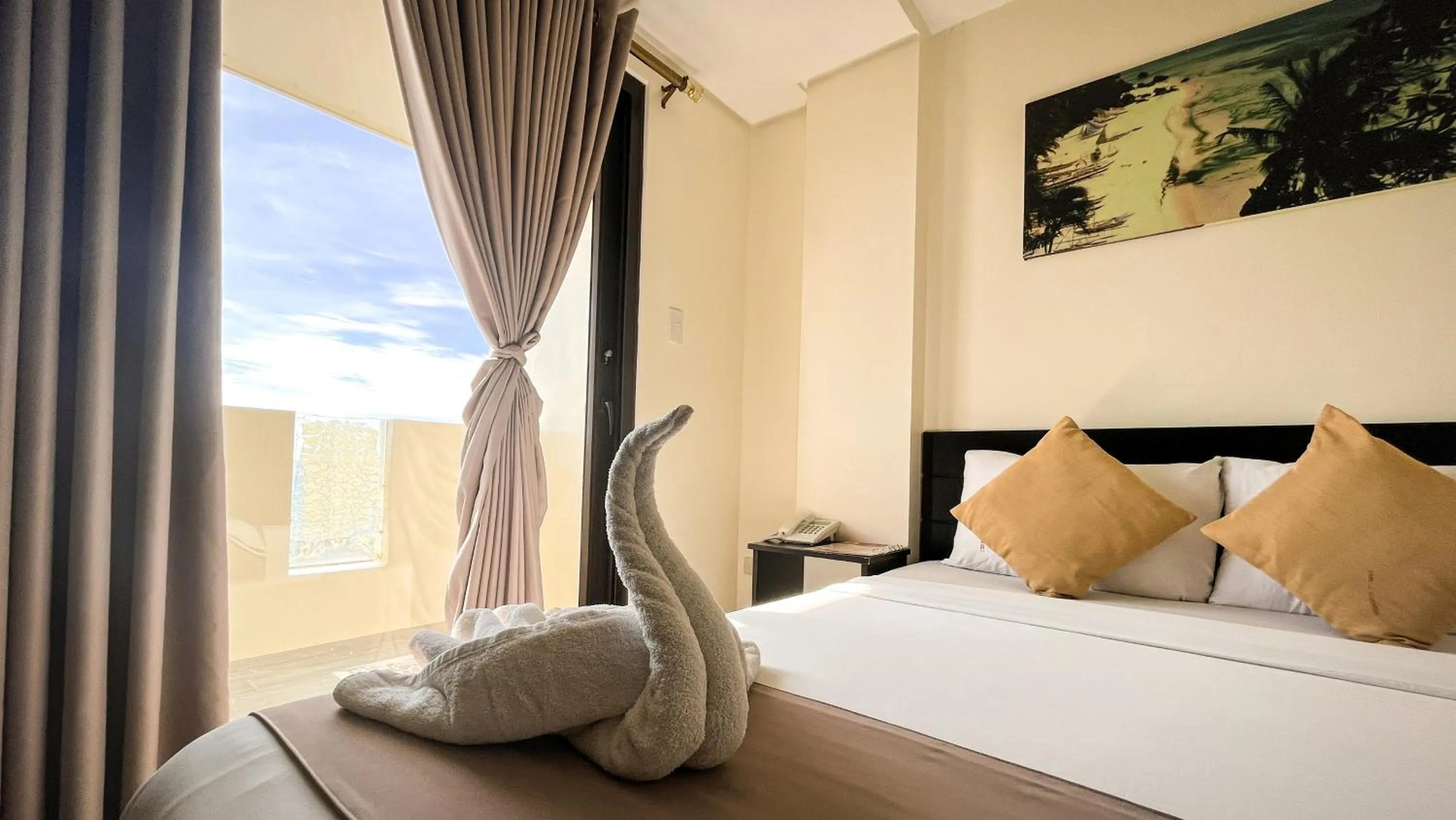 Bed in Navarro Hotel