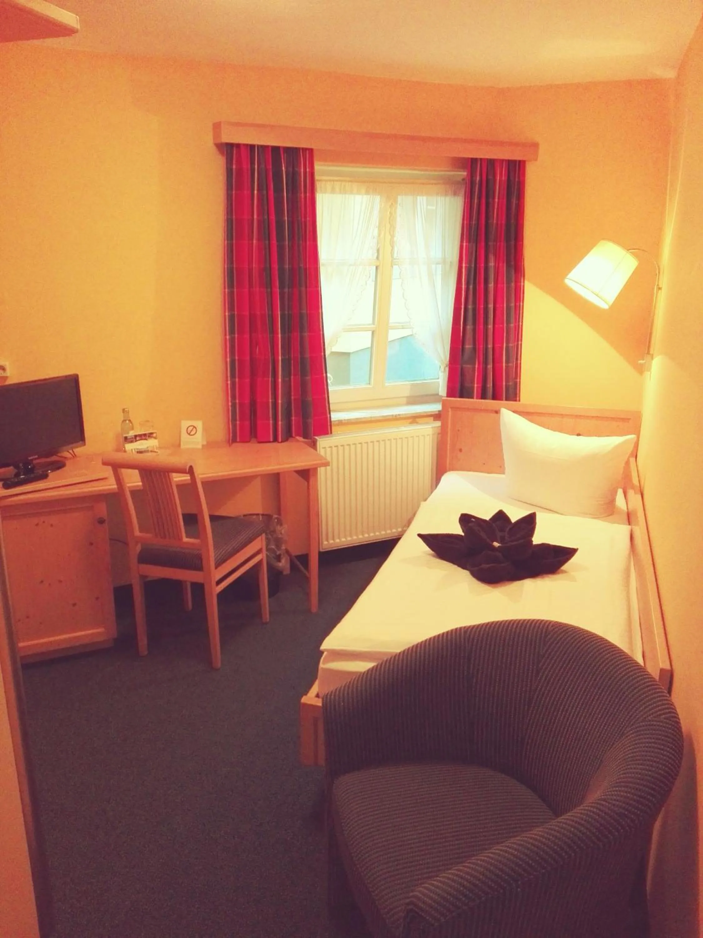 Bed in Hotel Alttolkewitzer Hof