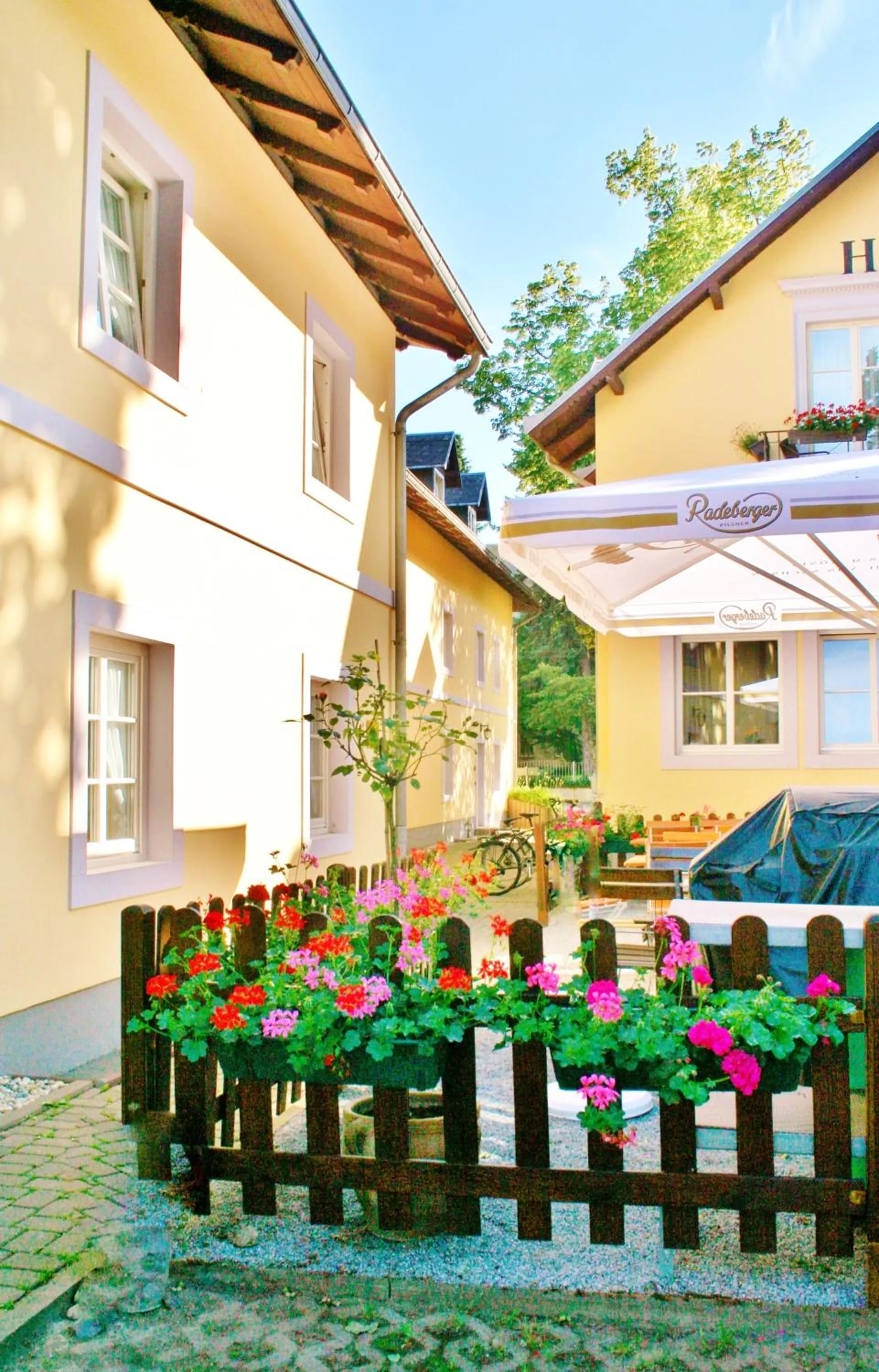 Garden in Hotel Alttolkewitzer Hof