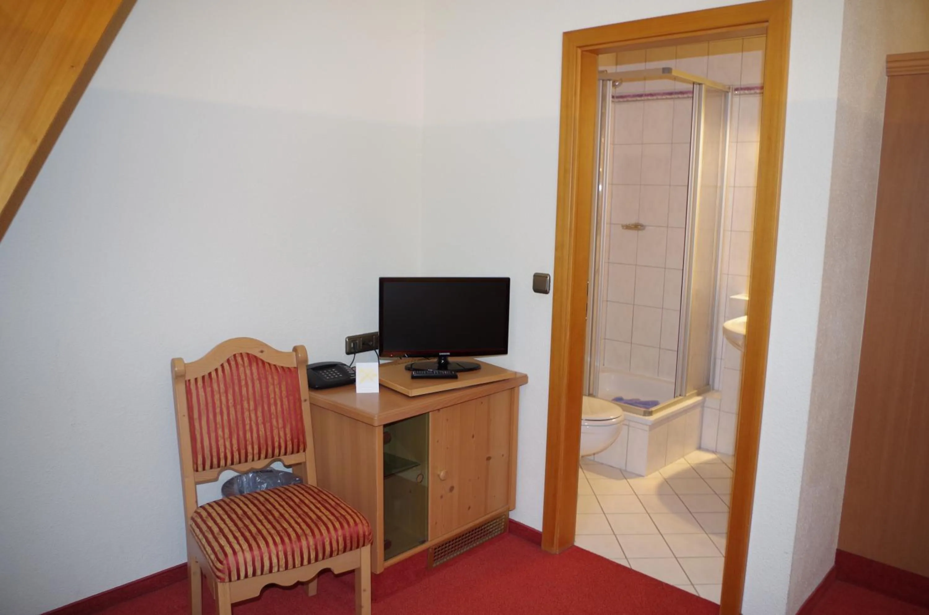 TV and multimedia in Hotel Alttolkewitzer Hof