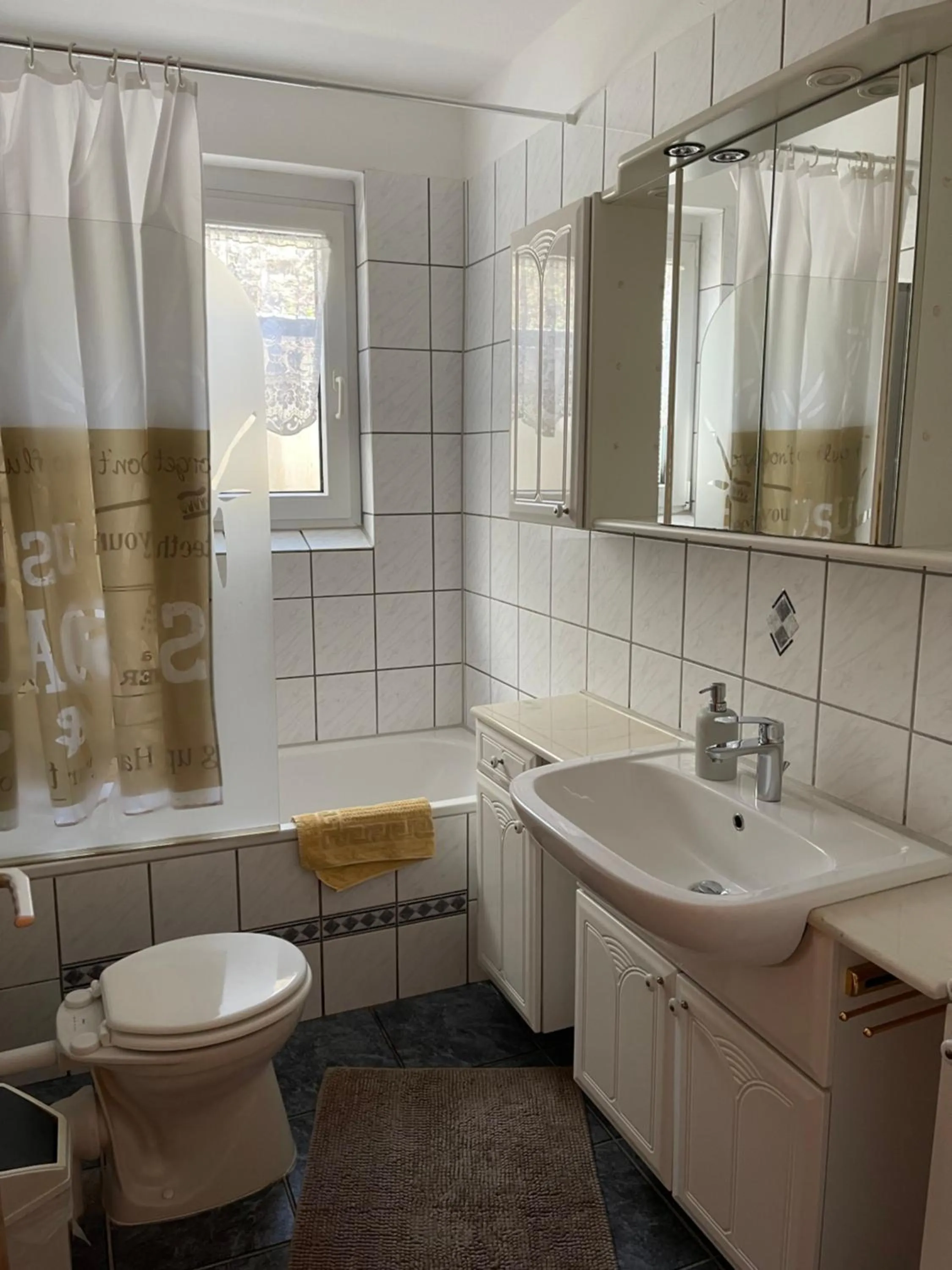 Bathroom in Naturkost-Hotel Harz
