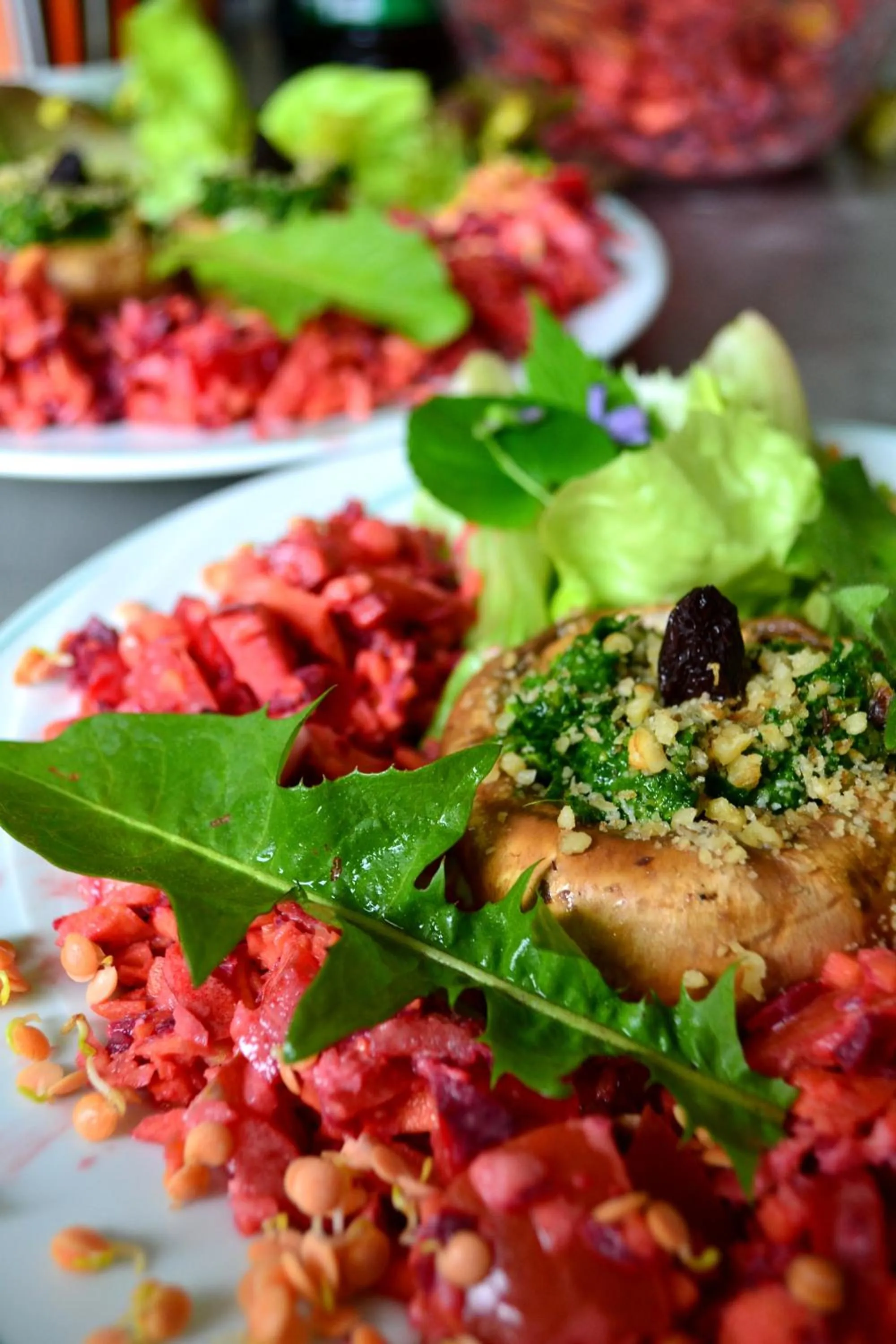 Food close-up in Naturkost-Hotel Harz
