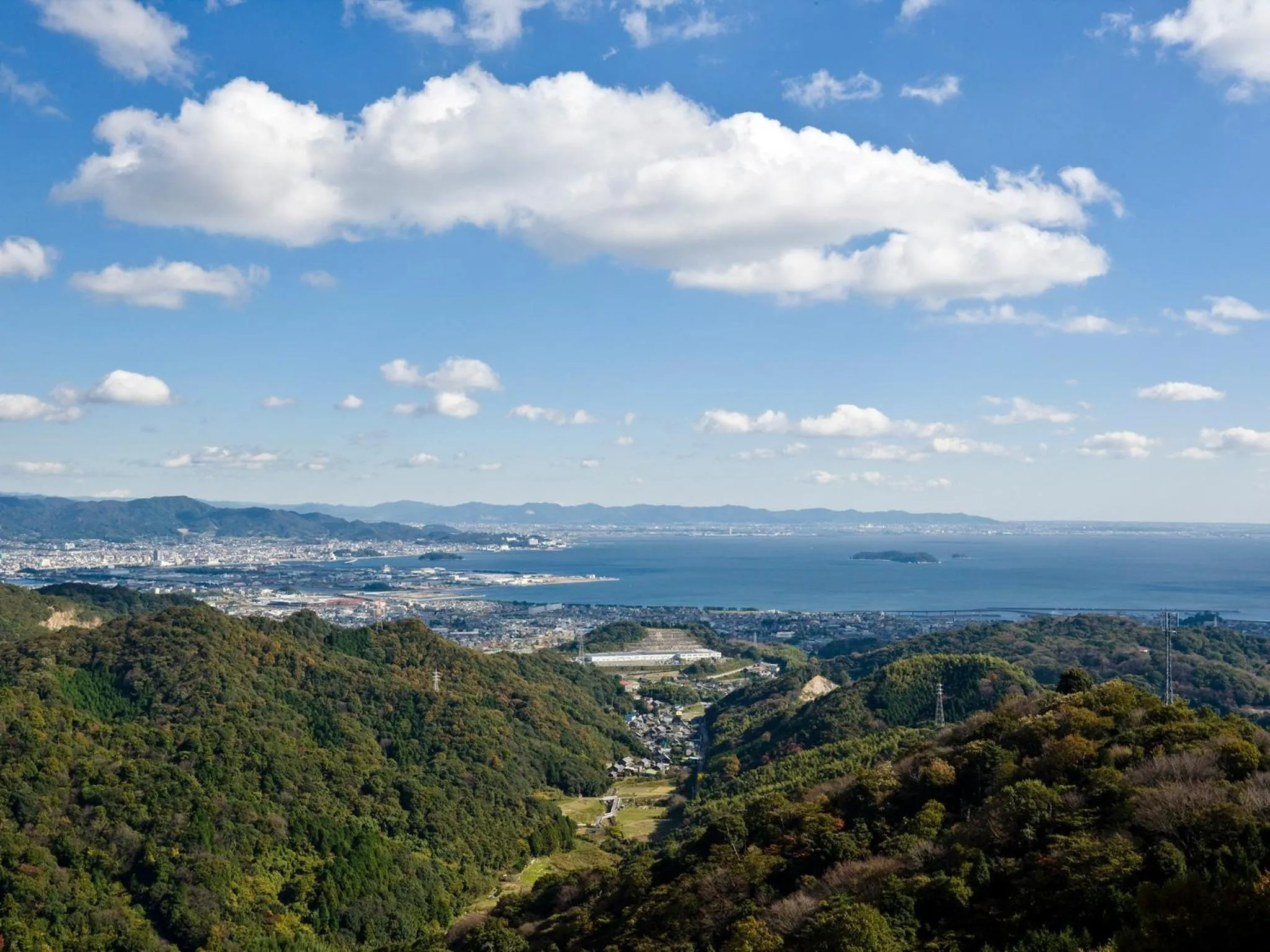 Natural landscape in Gamagori Onsenkyo Mikawa Bay Hills Hotel