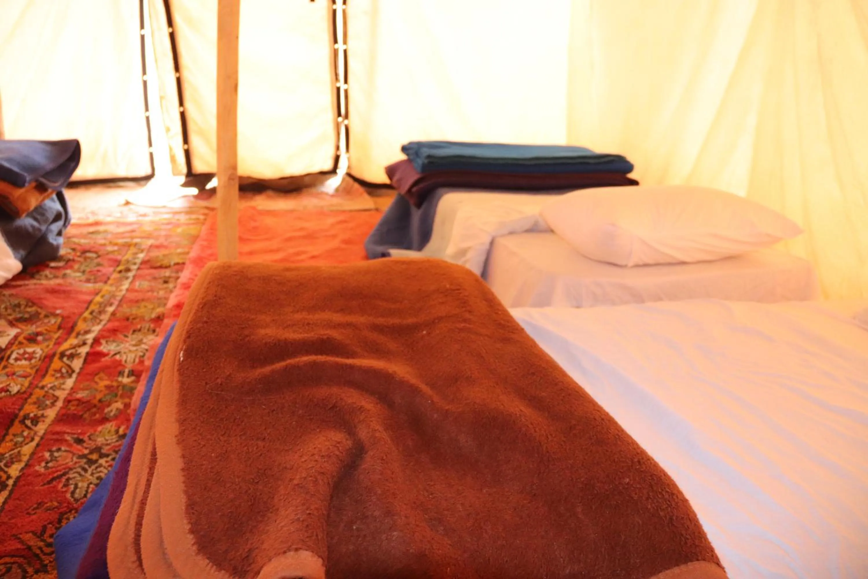 Bed in Bivouac Joudour Sahara