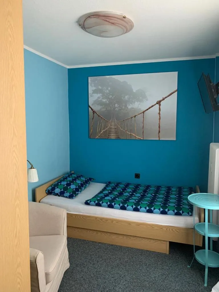 Bed in Stadthotel Bartels