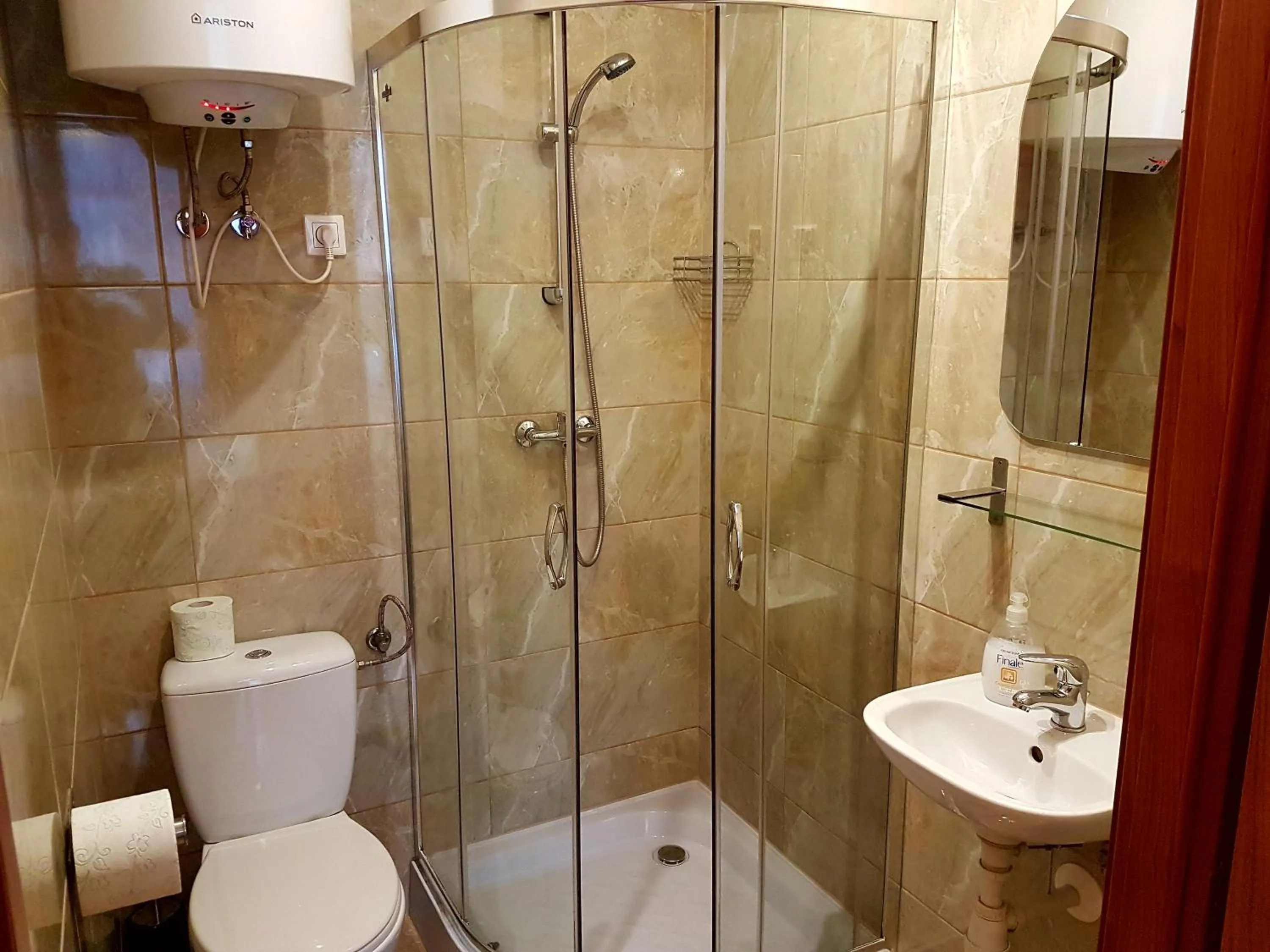 Shower in Dream Hostel & Apartments