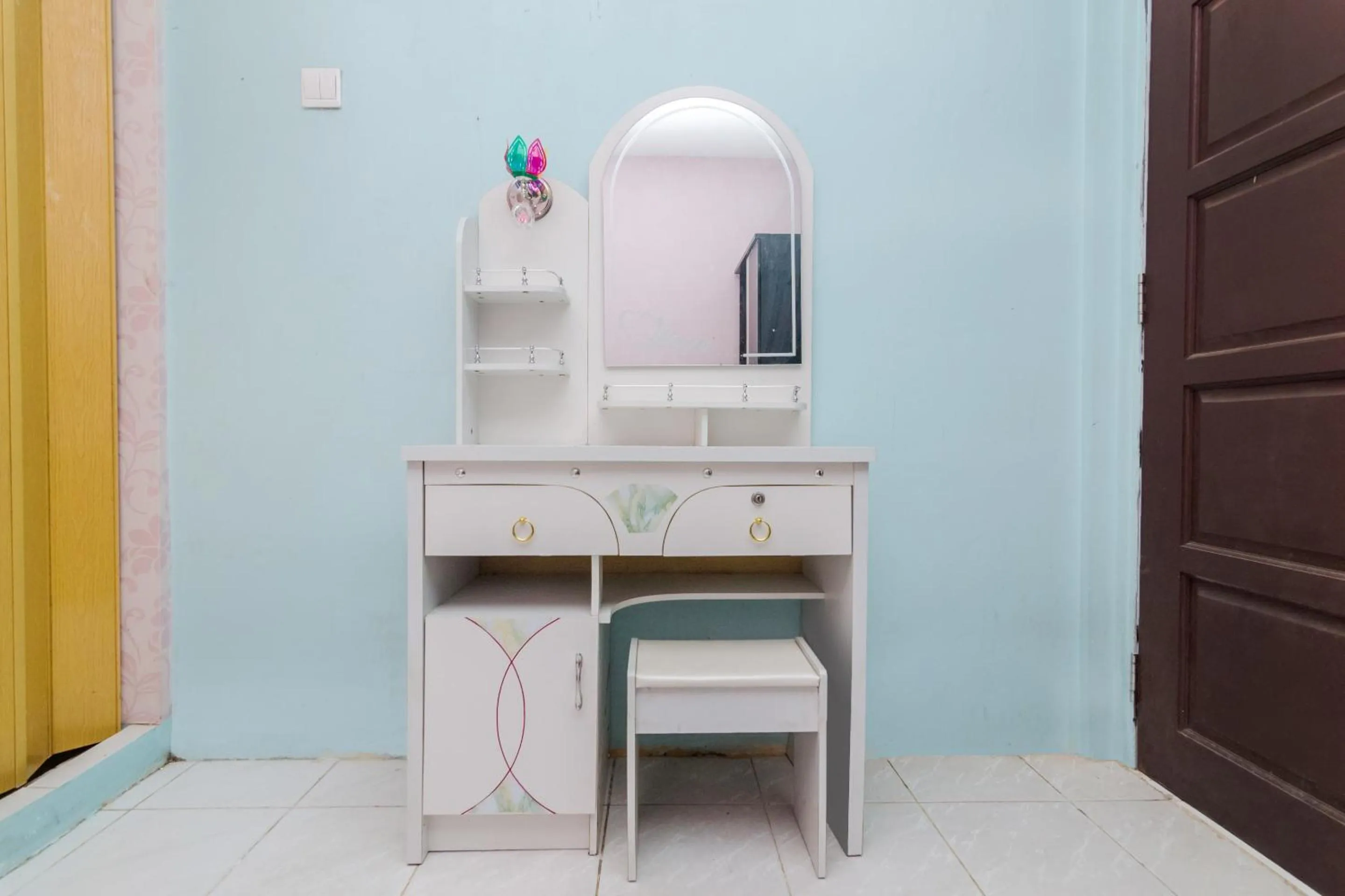 Bedroom in OYO Life 2466 Galaxy Kost