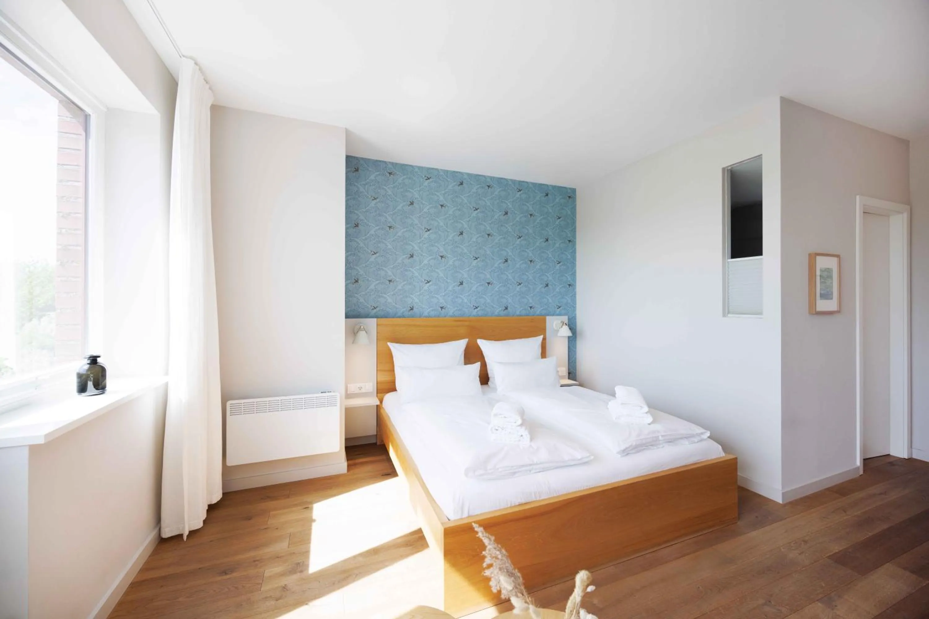 Bed in Bades Huk Marina Hotel