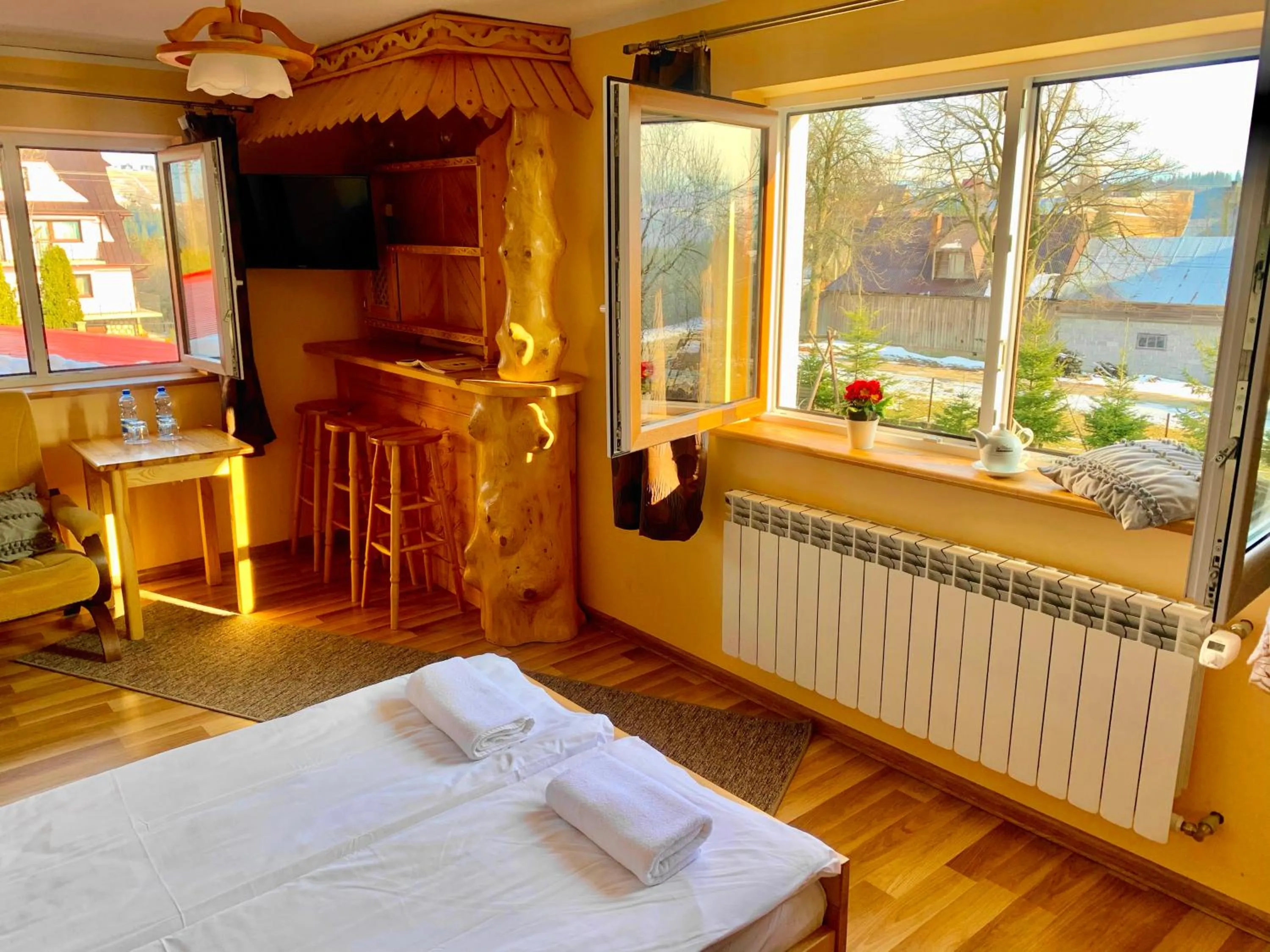 Photo of the whole room, Bed in Pensjonat u Bartka - Wyzywienie na miejscu