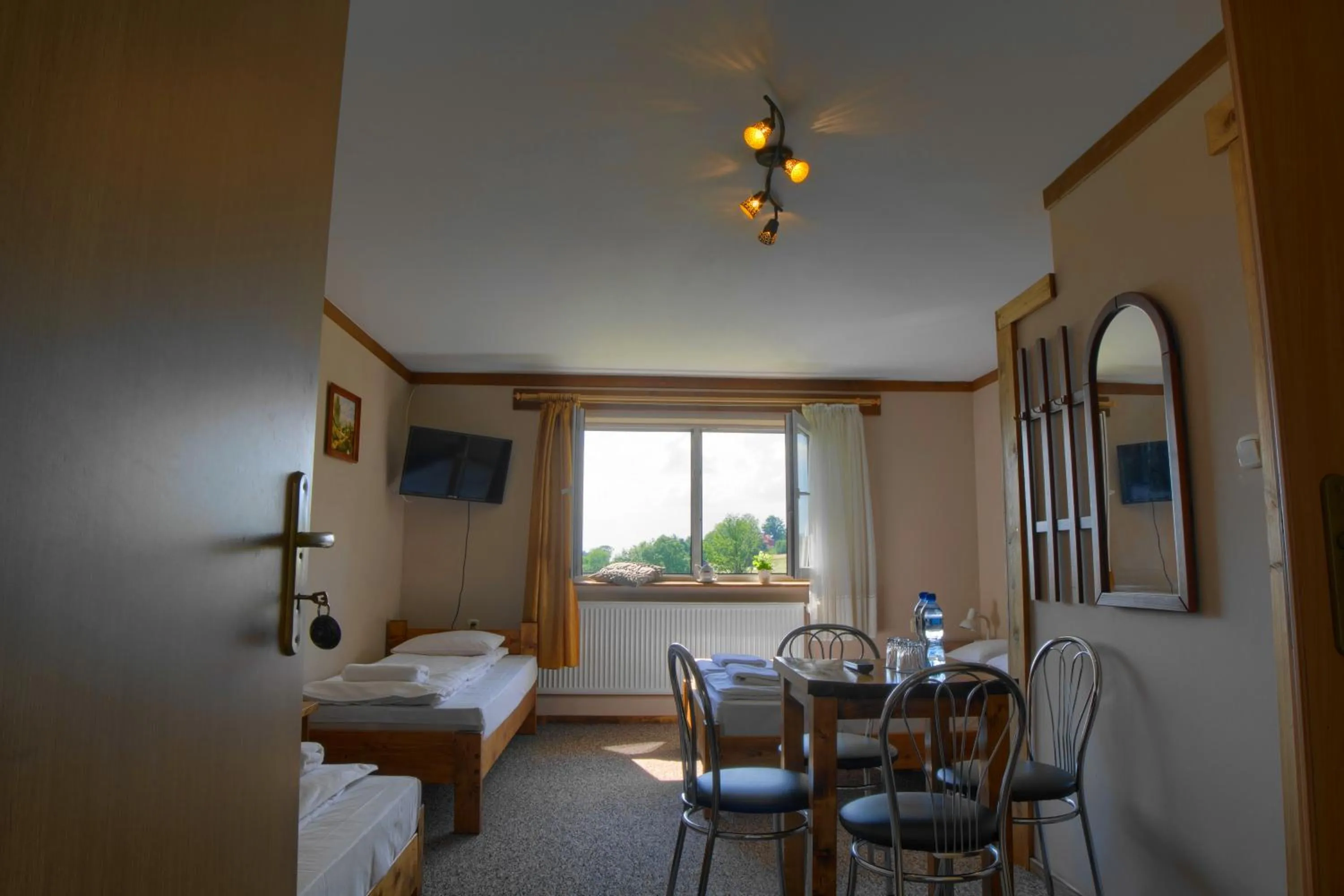 Bedroom in Pensjonat u Bartka - Wyzywienie na miejscu