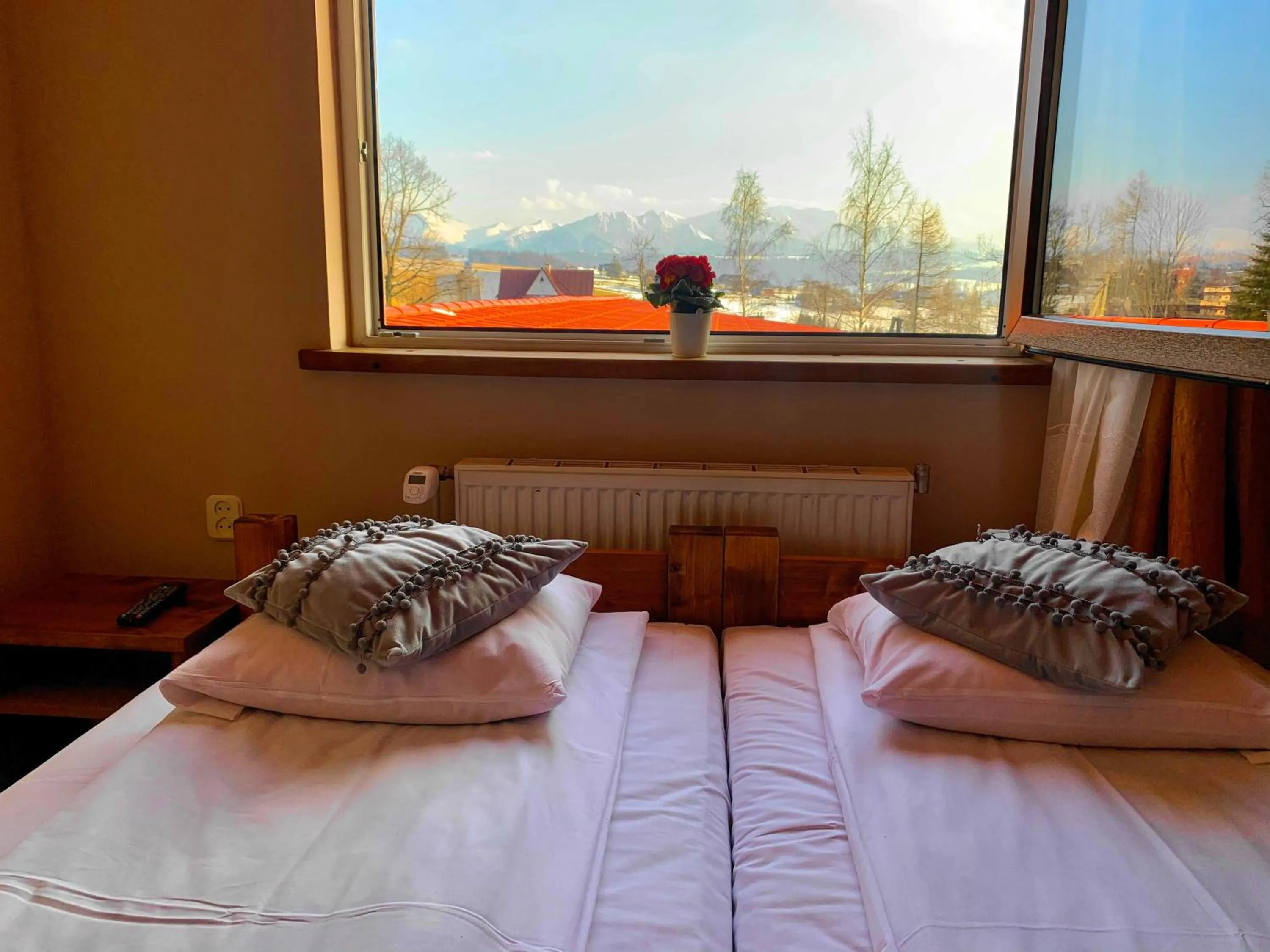 Bed in Pensjonat u Bartka - Wyzywienie na miejscu