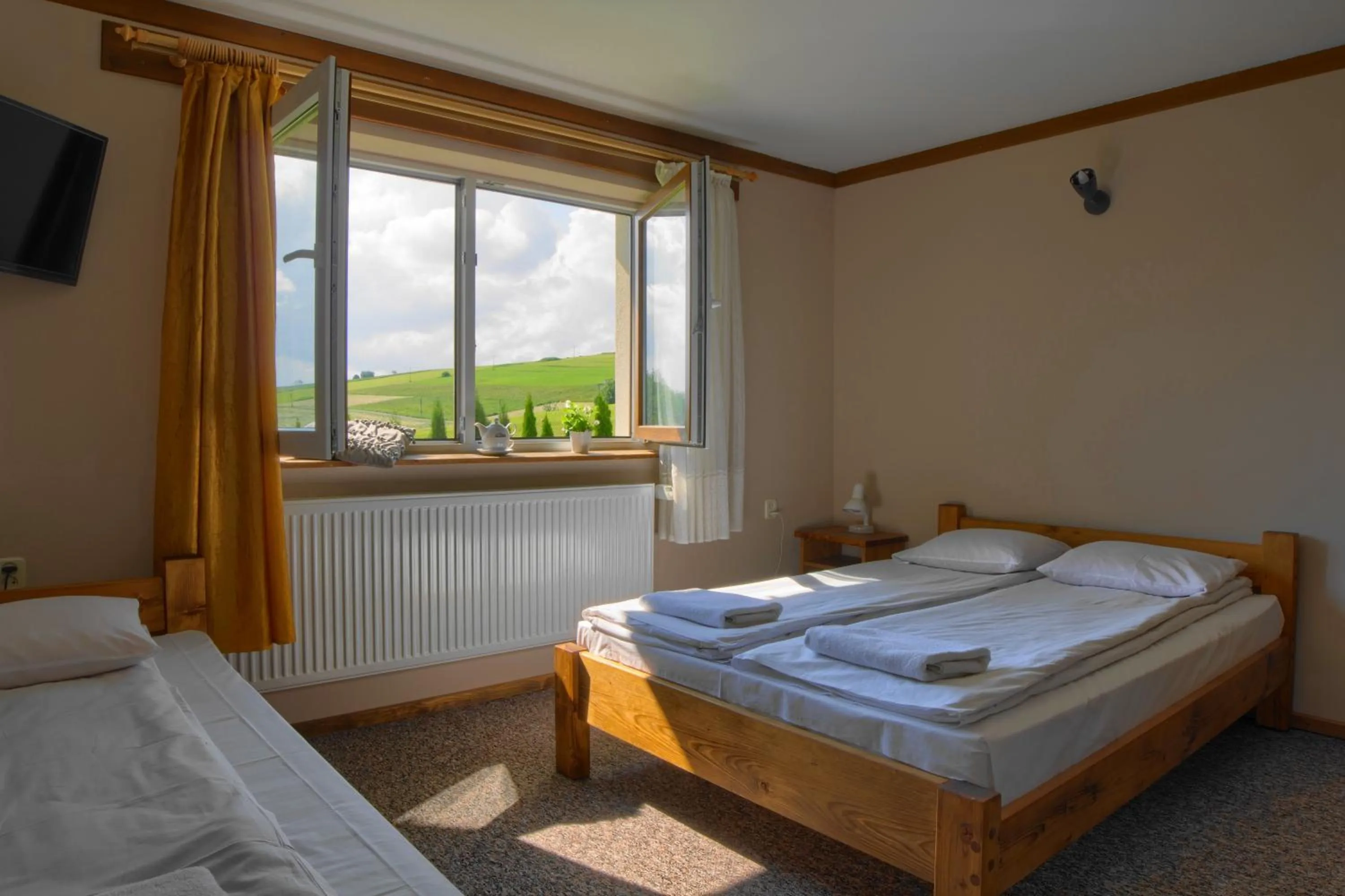 Bed in Pensjonat u Bartka - Wyzywienie na miejscu