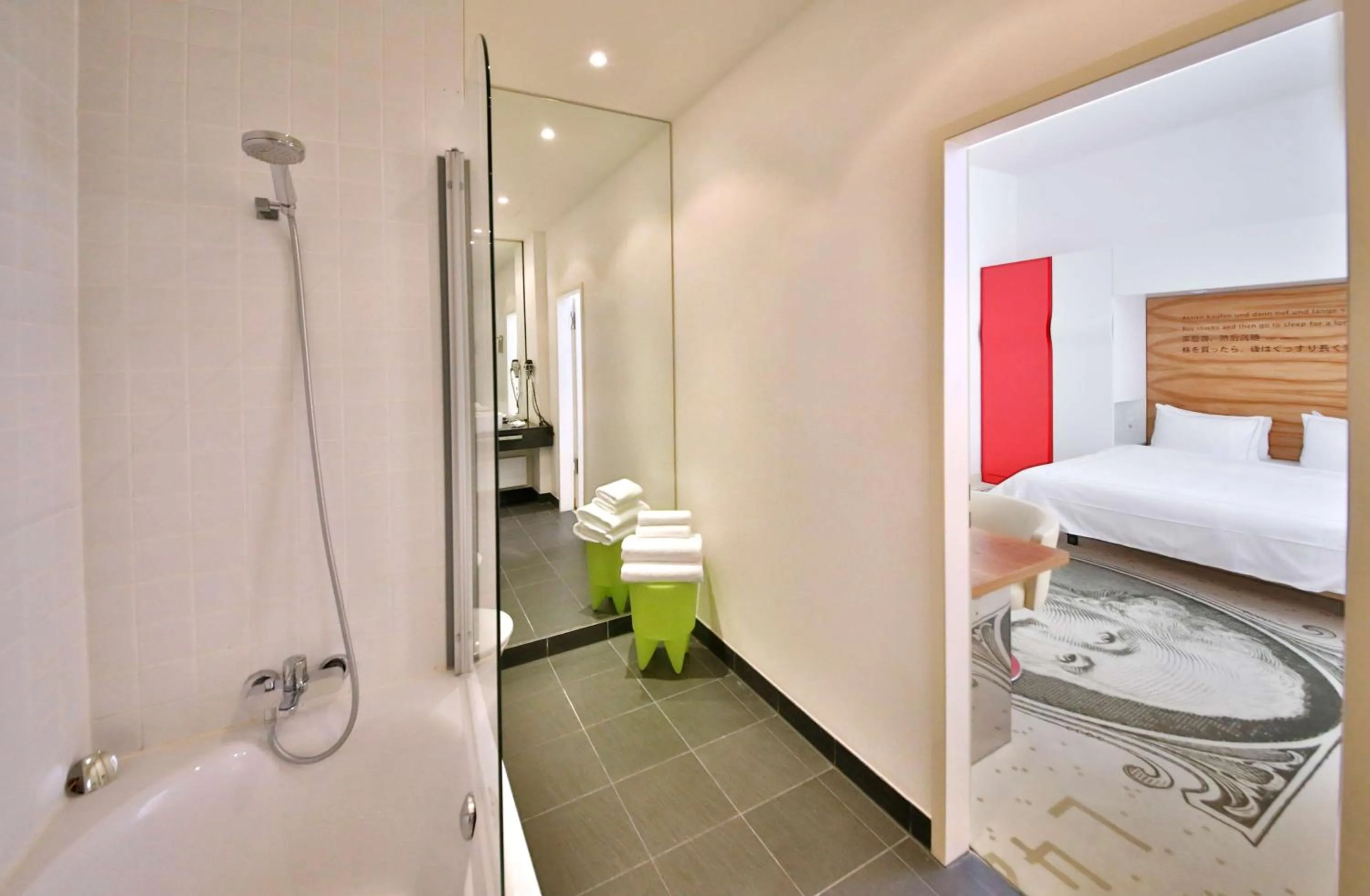 Bathroom in Park Plaza Wallstreet Berlin Mitte