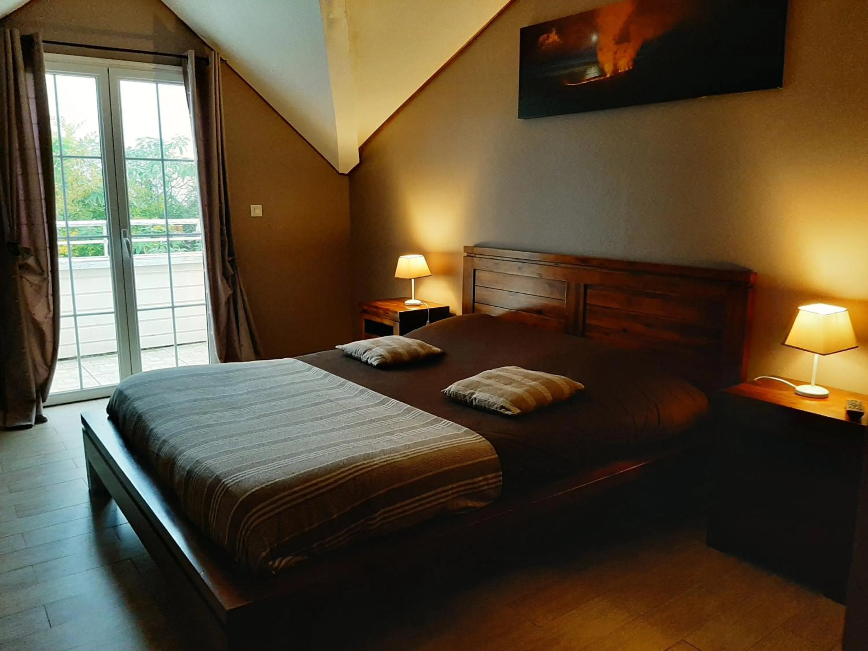 Bed in Chambres d'hôtes DORIS