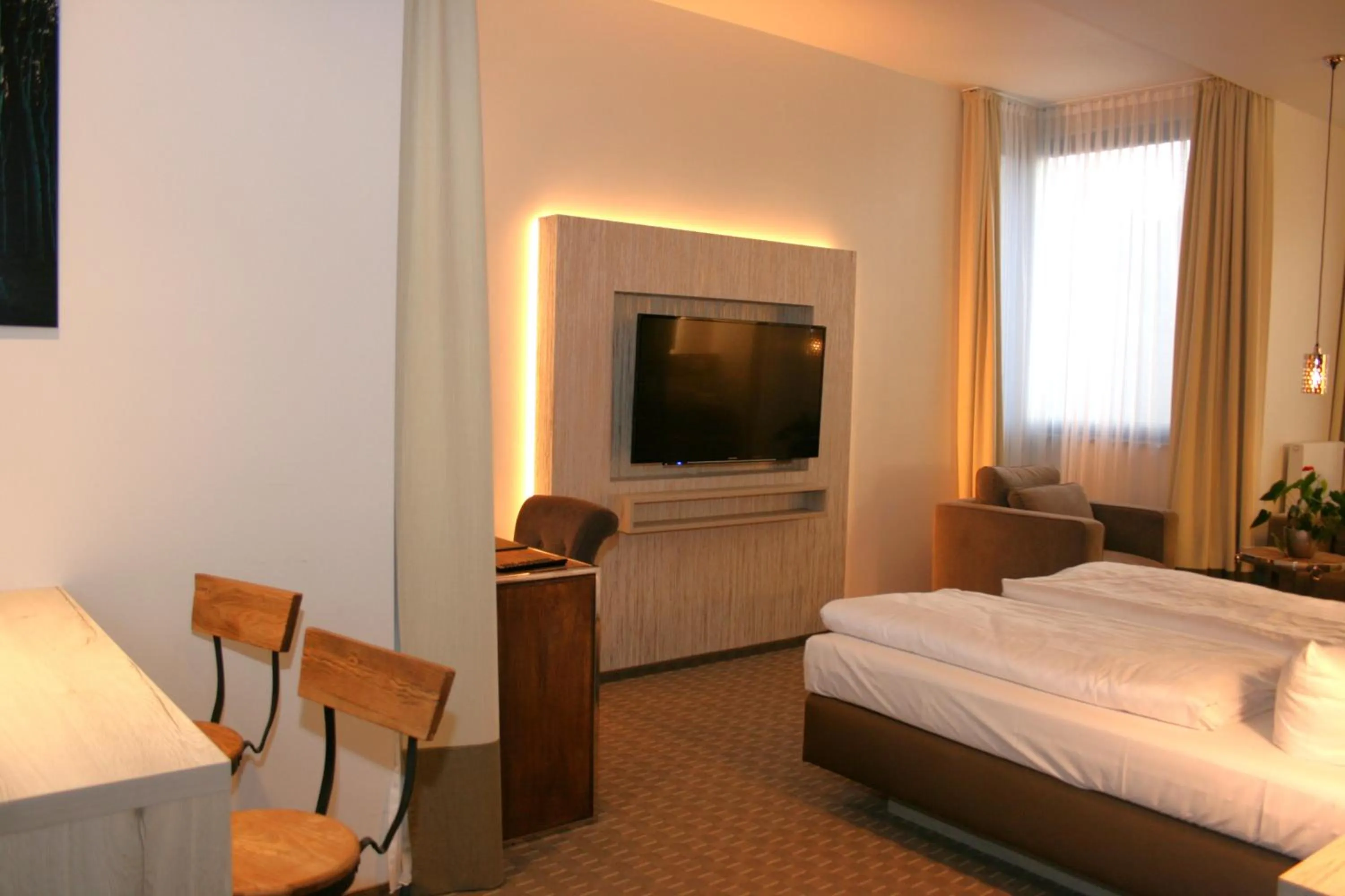 Bed in Landhotel Rittmeister & Kräuter-SPA Adults Only