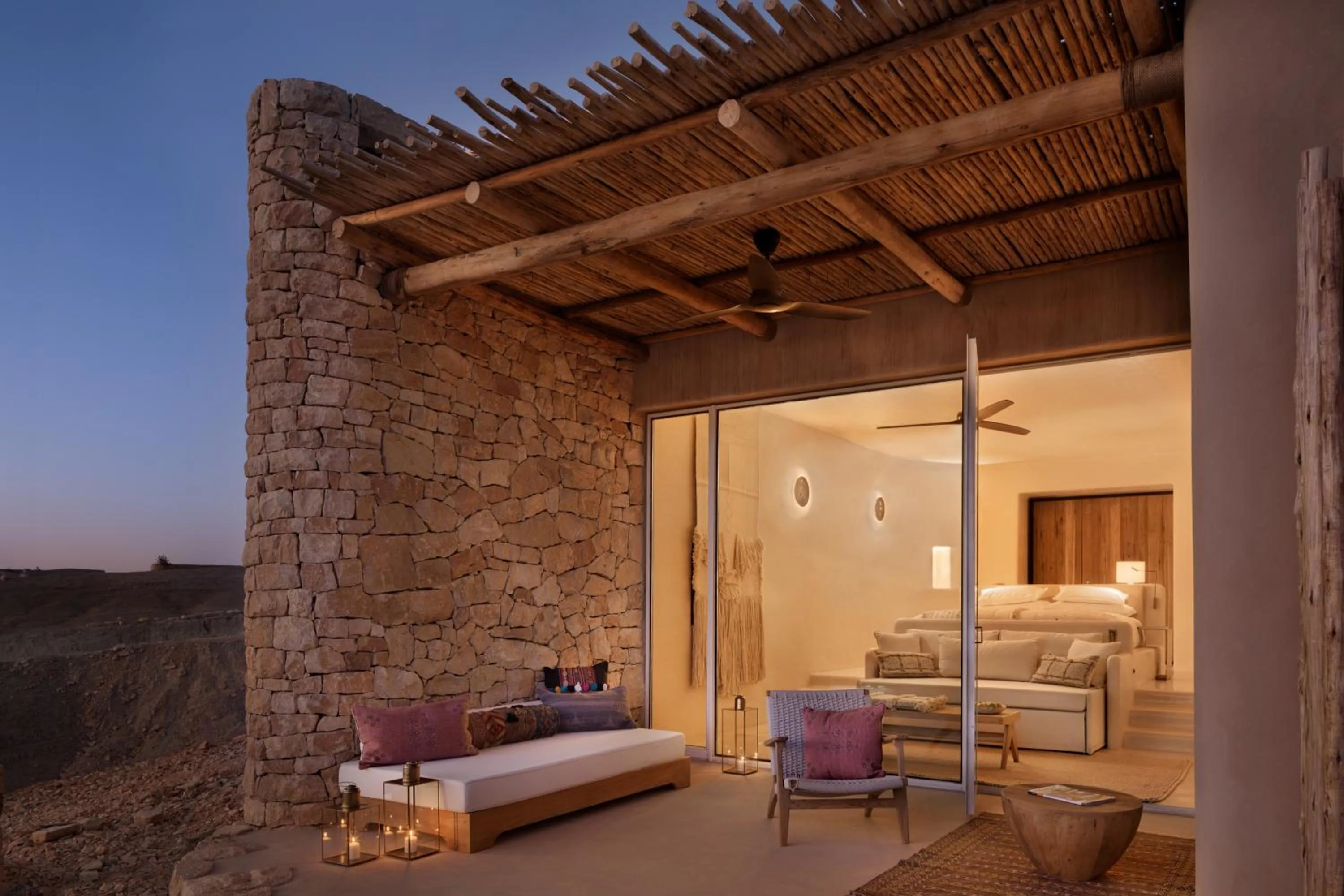 Balcony/Terrace in Six Senses Shaharut