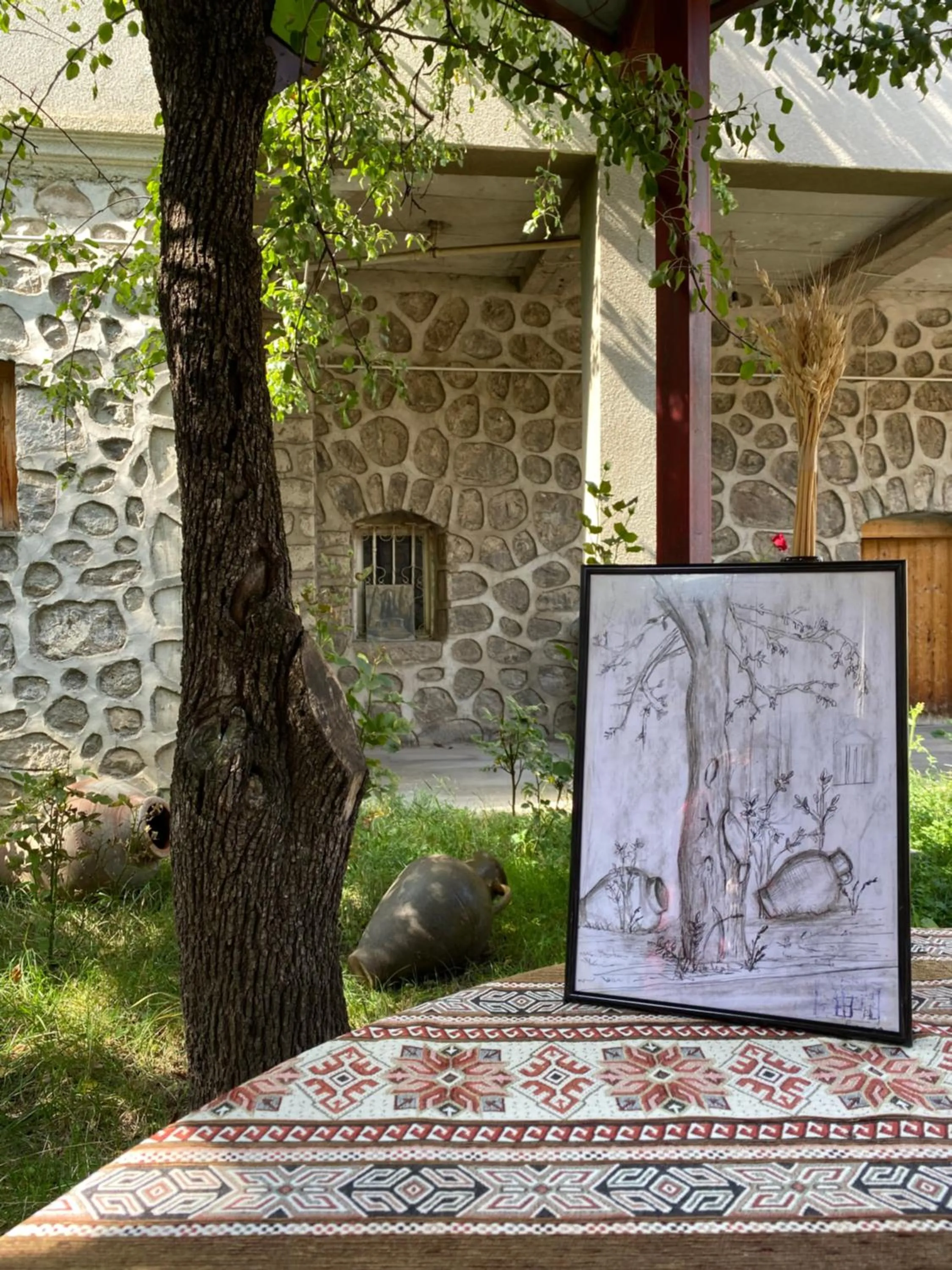 Garden view in Christy Hotel