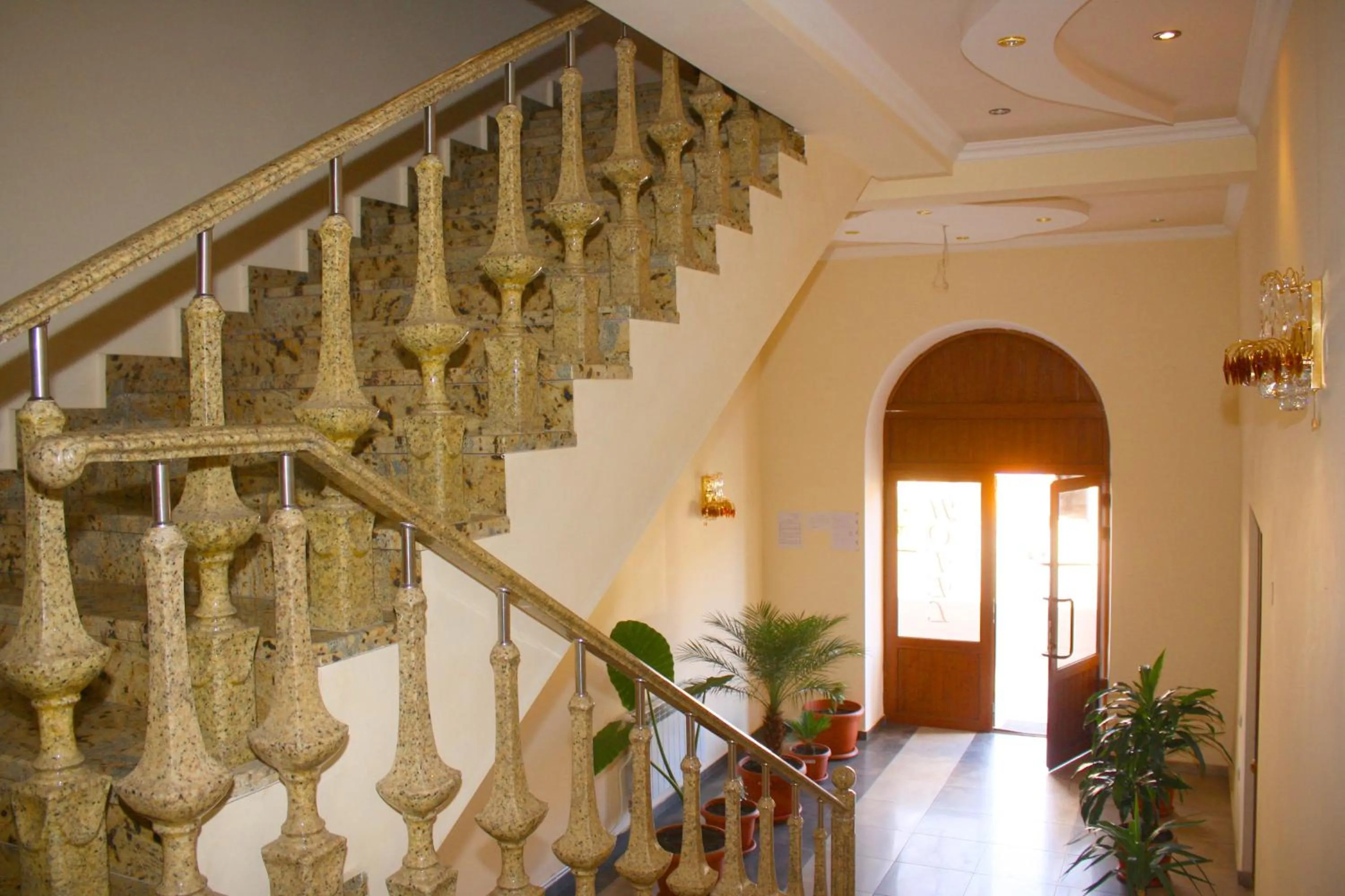 Facade/entrance in Christy Hotel