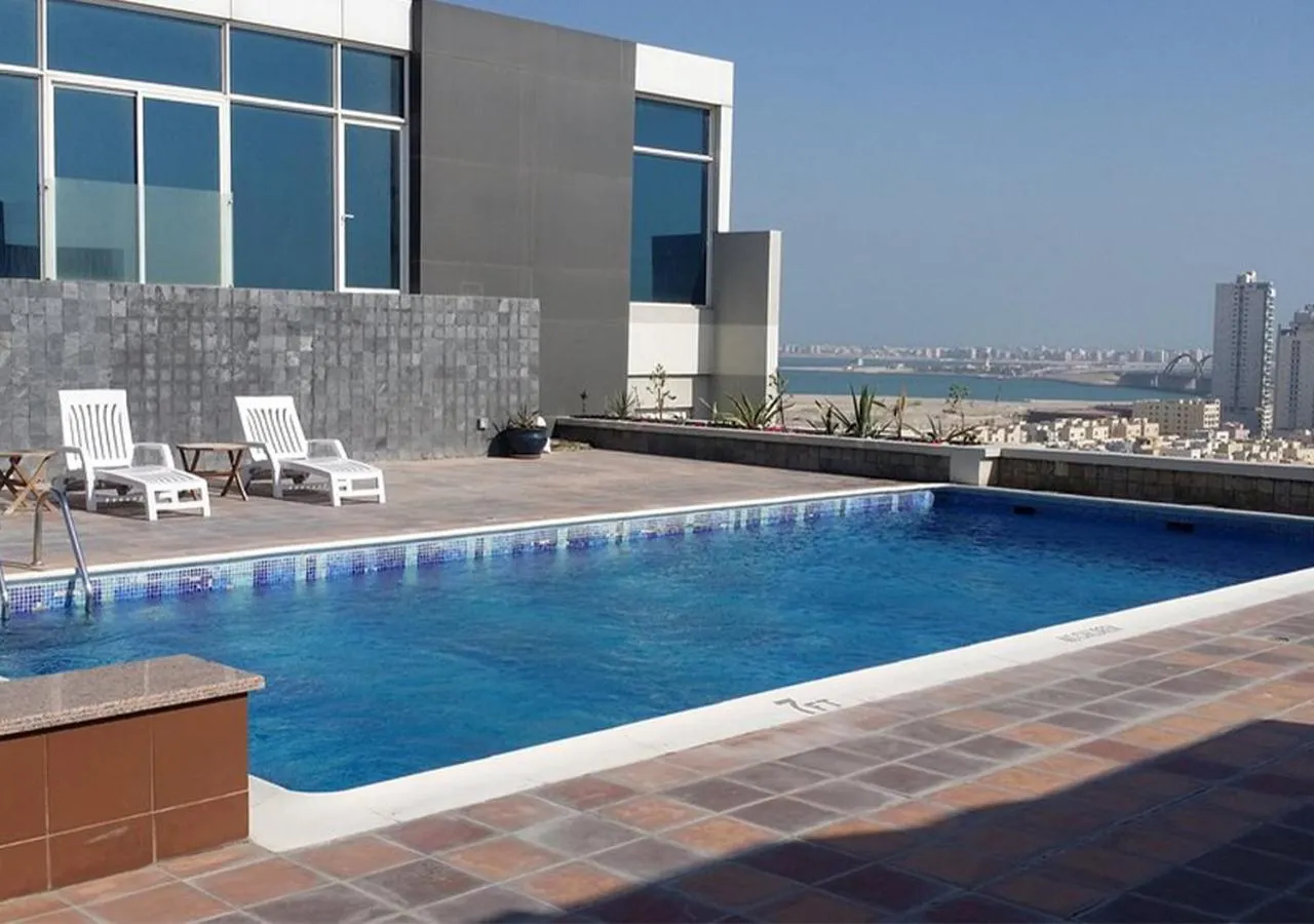 Swimming pool in Blaire Executive Suites