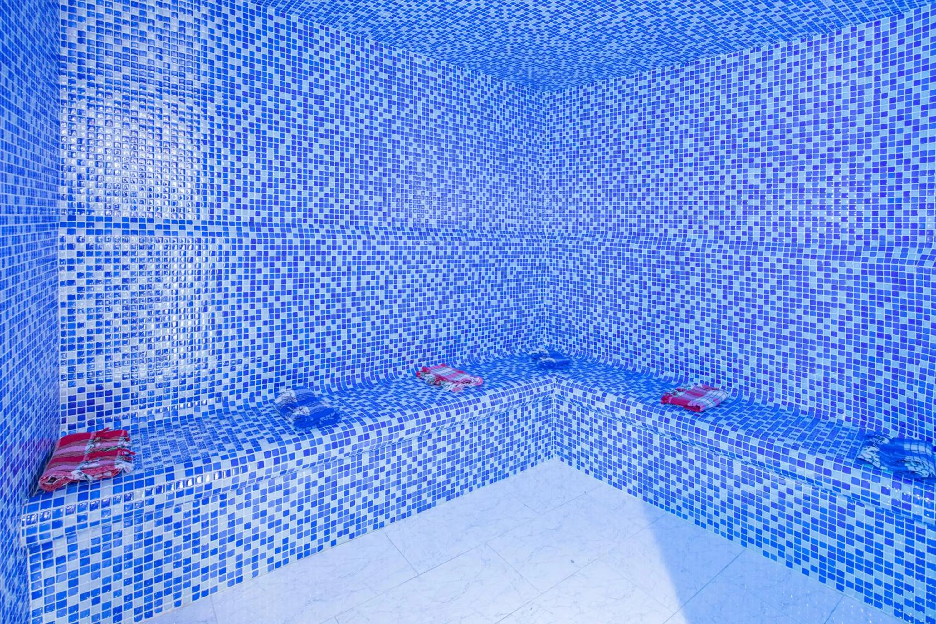 Steam room in Sapphire Marine