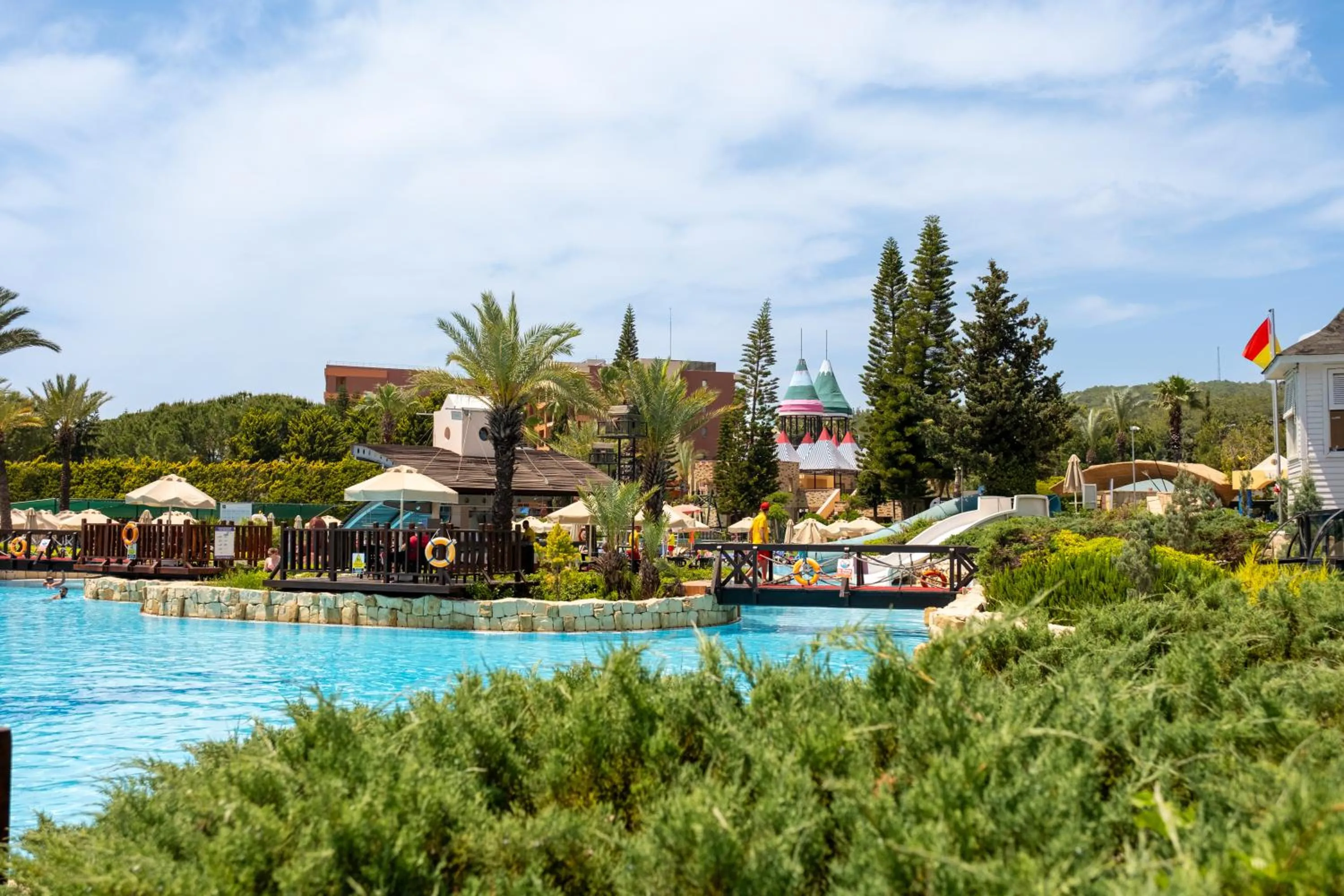 Day in AQI Pegasos Resort