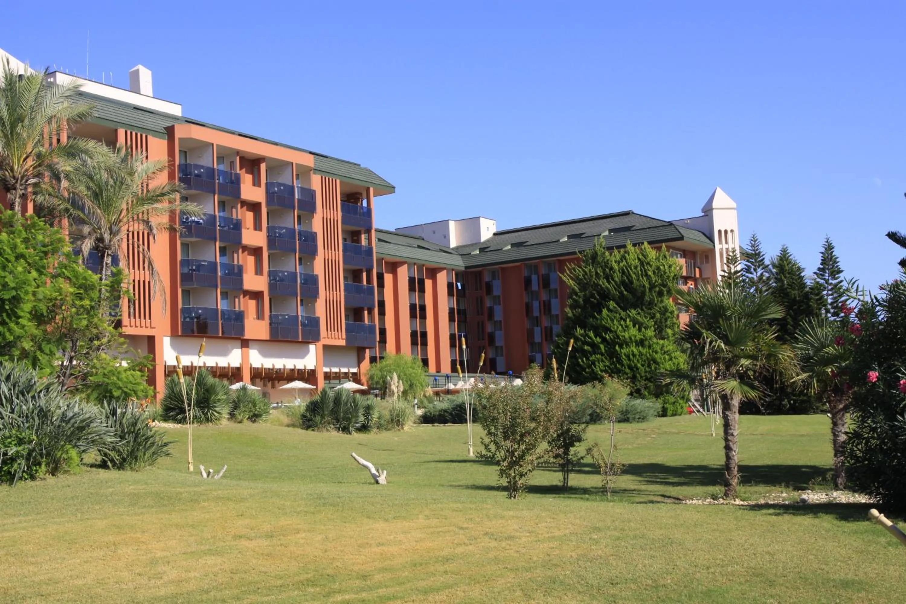 Property building in AQI Pegasos Resort