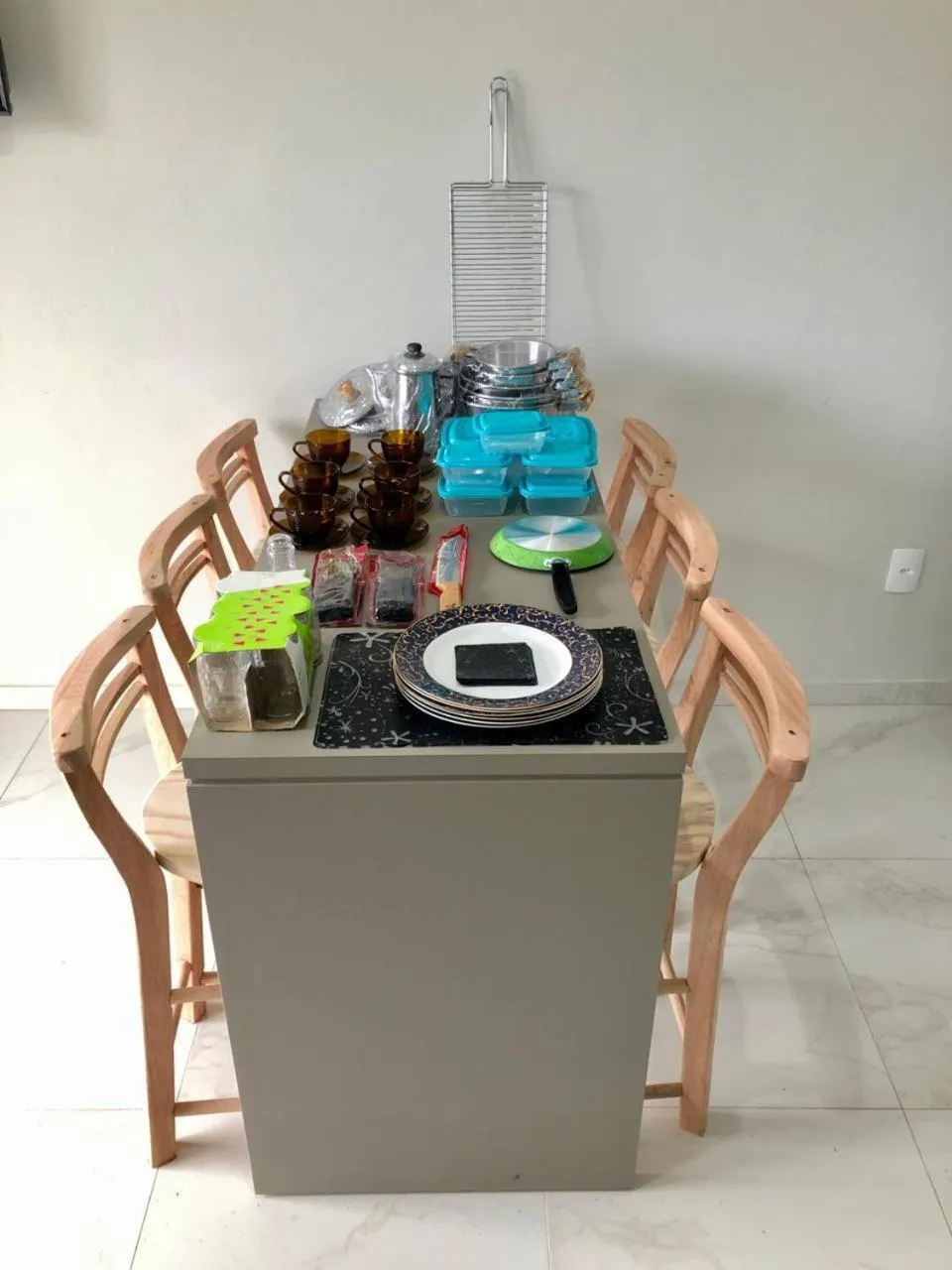 Dining area in 330 METROS DO MAR, PRAIA DOS INGLESES, Piske Imóveis