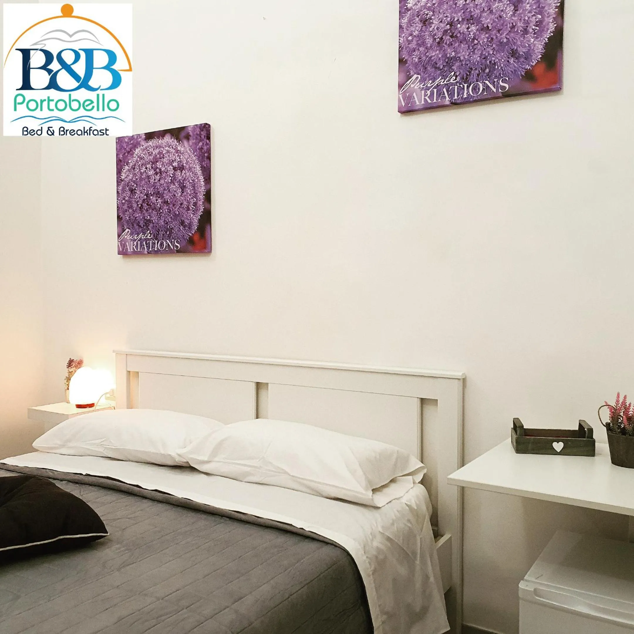 Bed in B&B Portobello