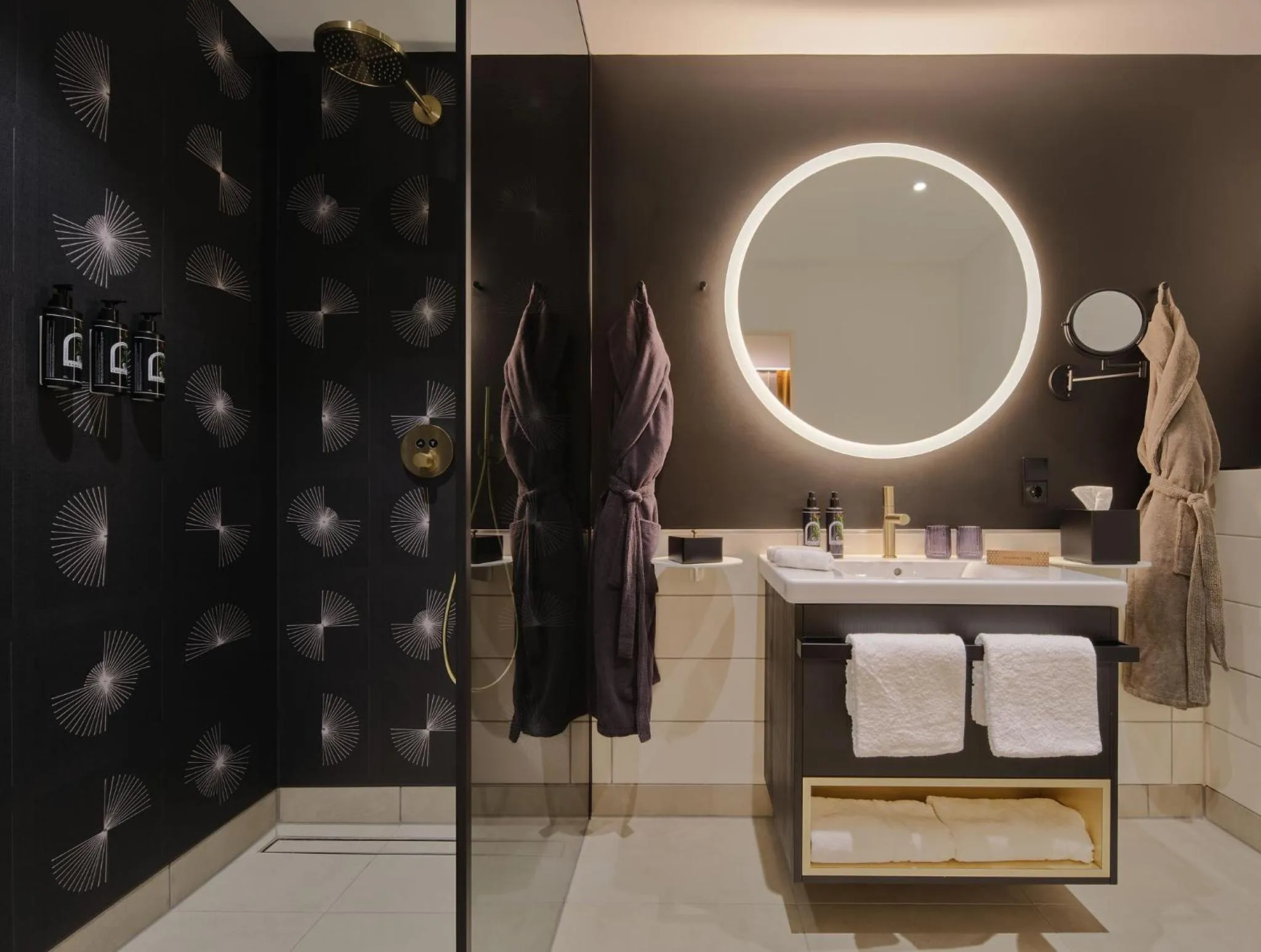 Shower in Hotel am Sophienpark