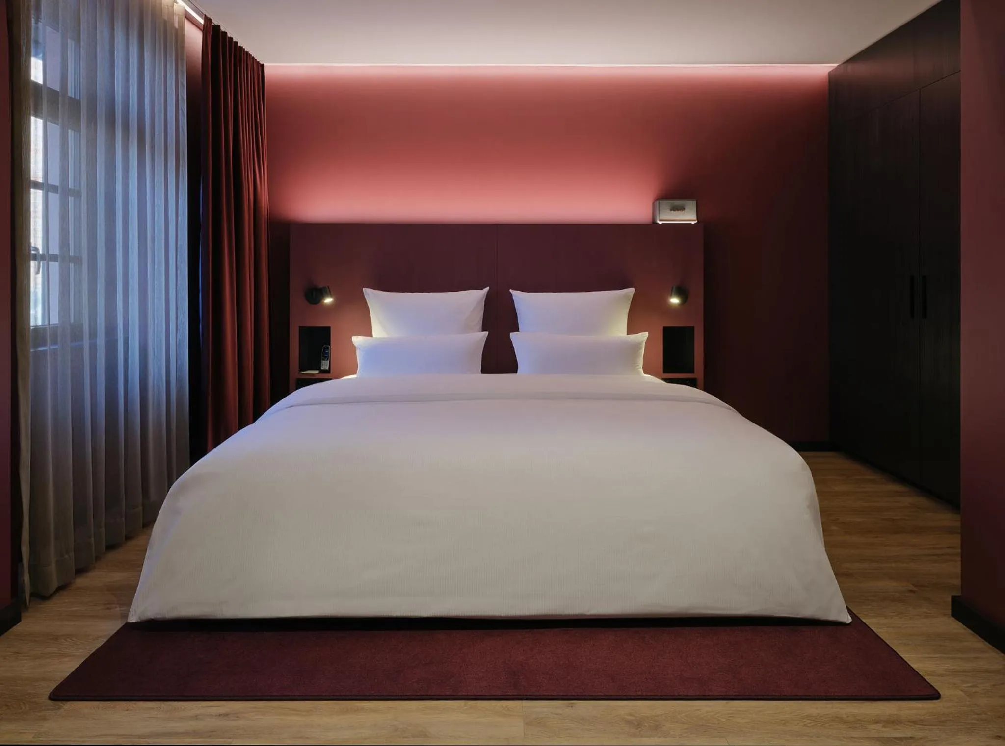 Bed in Hotel am Sophienpark