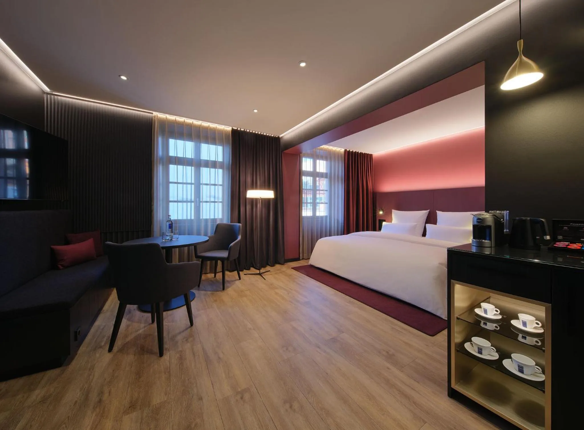 Bed in Hotel am Sophienpark