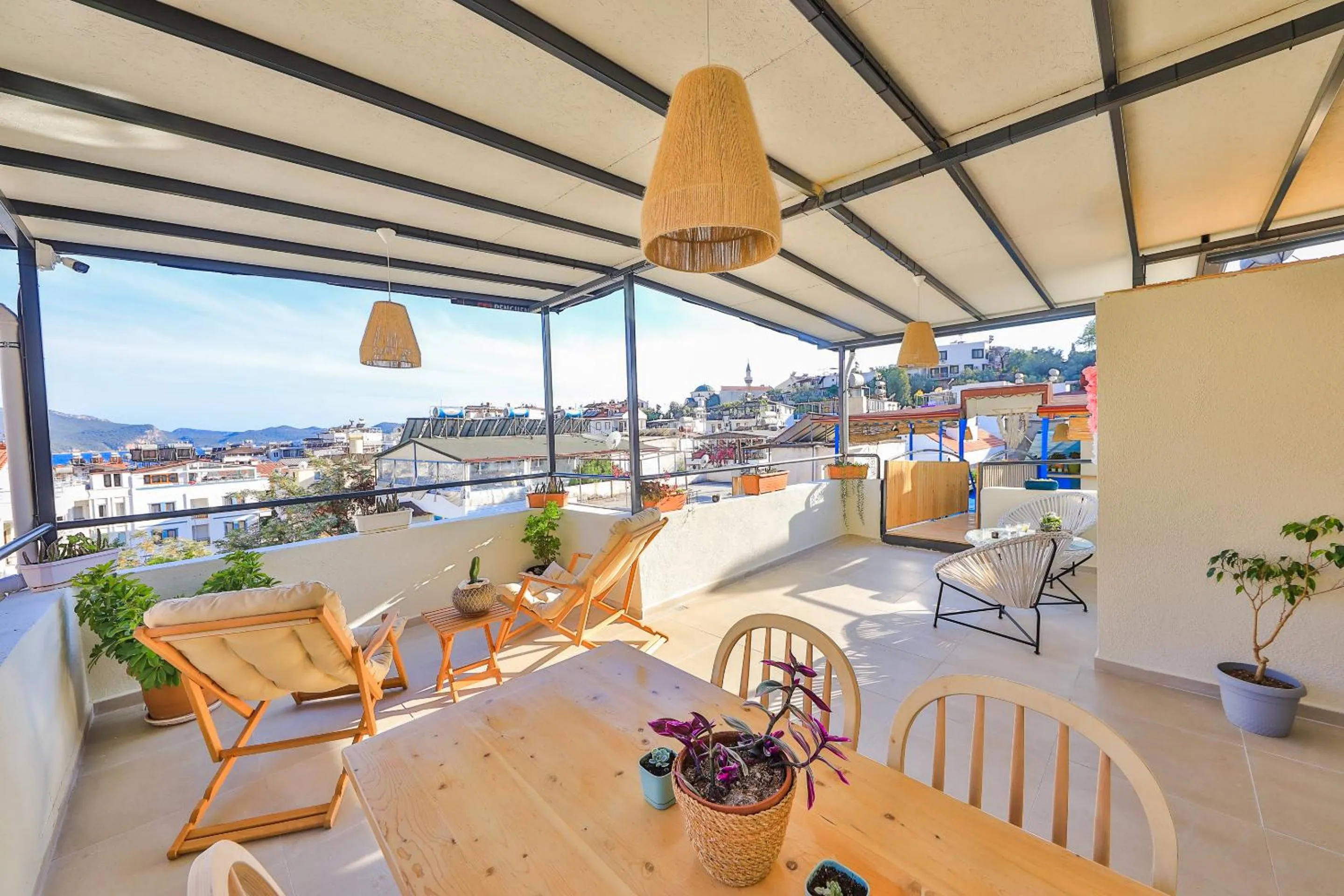 Balcony/Terrace in Bahar Pansiyon